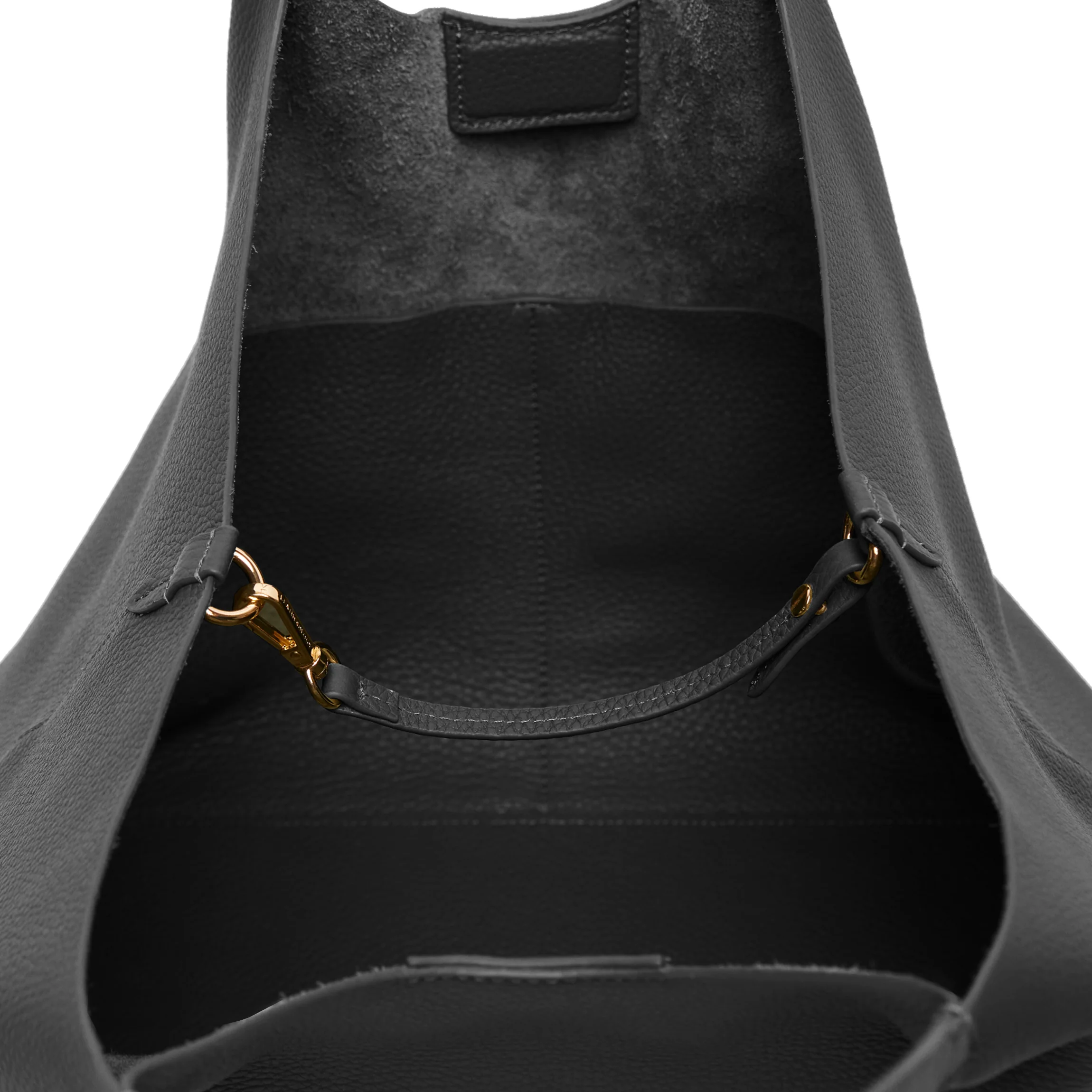 Mia Horizontal Tote Black Pebble - Image 4