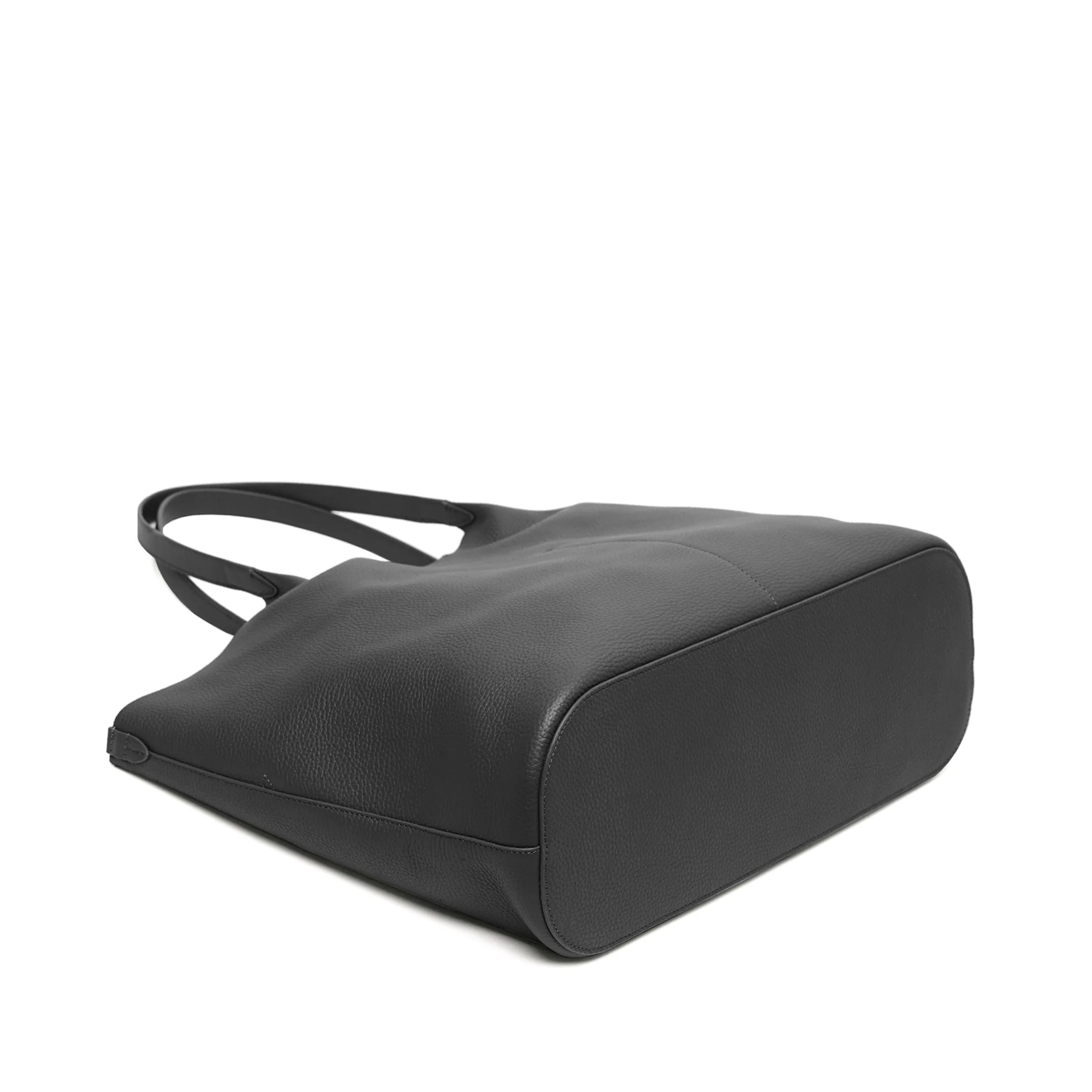 Mia Horizontal Tote Black Pebble - Image 8