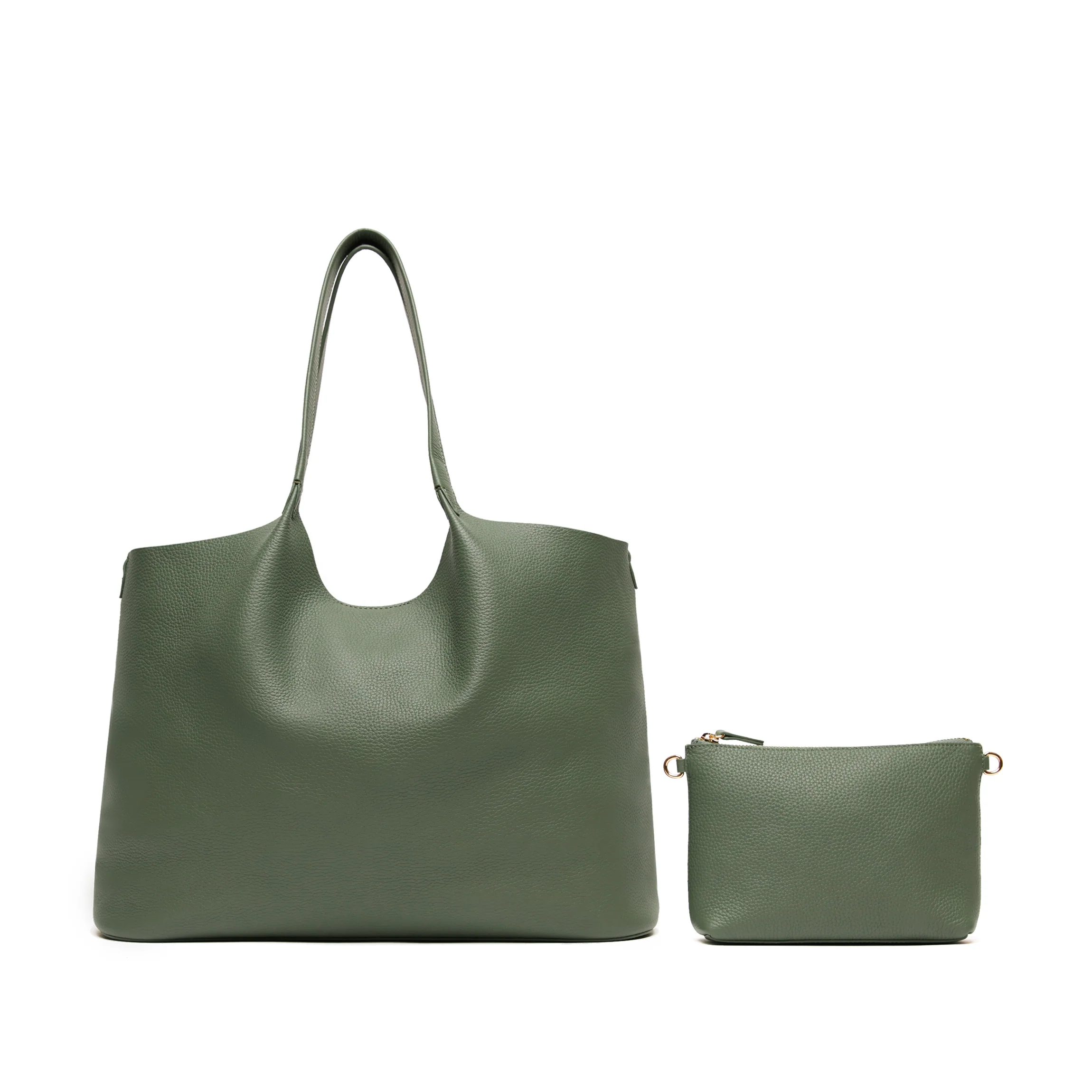 Mia Horizontal Tote Moss - Image 6