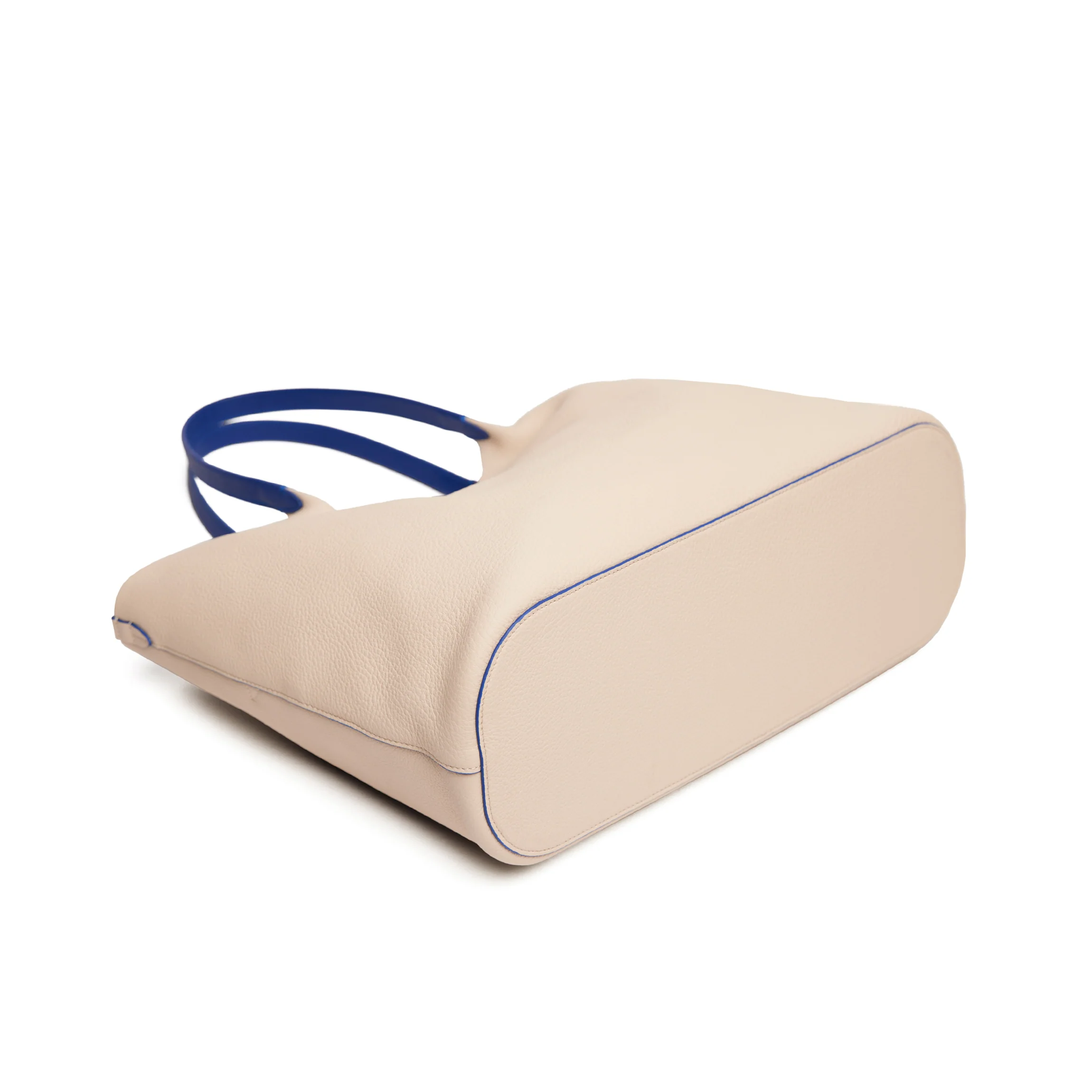 Mia Horizontal Tote Sand/Regatta Blue - Image 8