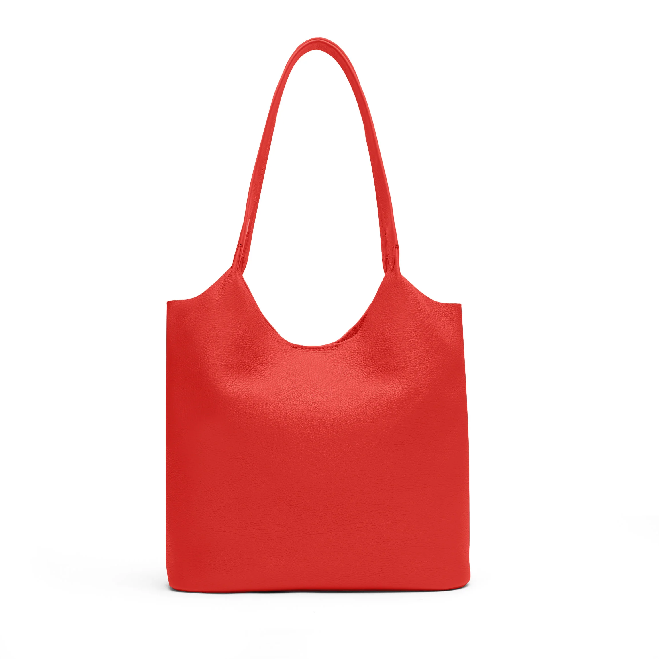 Mia Large Shopper Tote Buoy Red