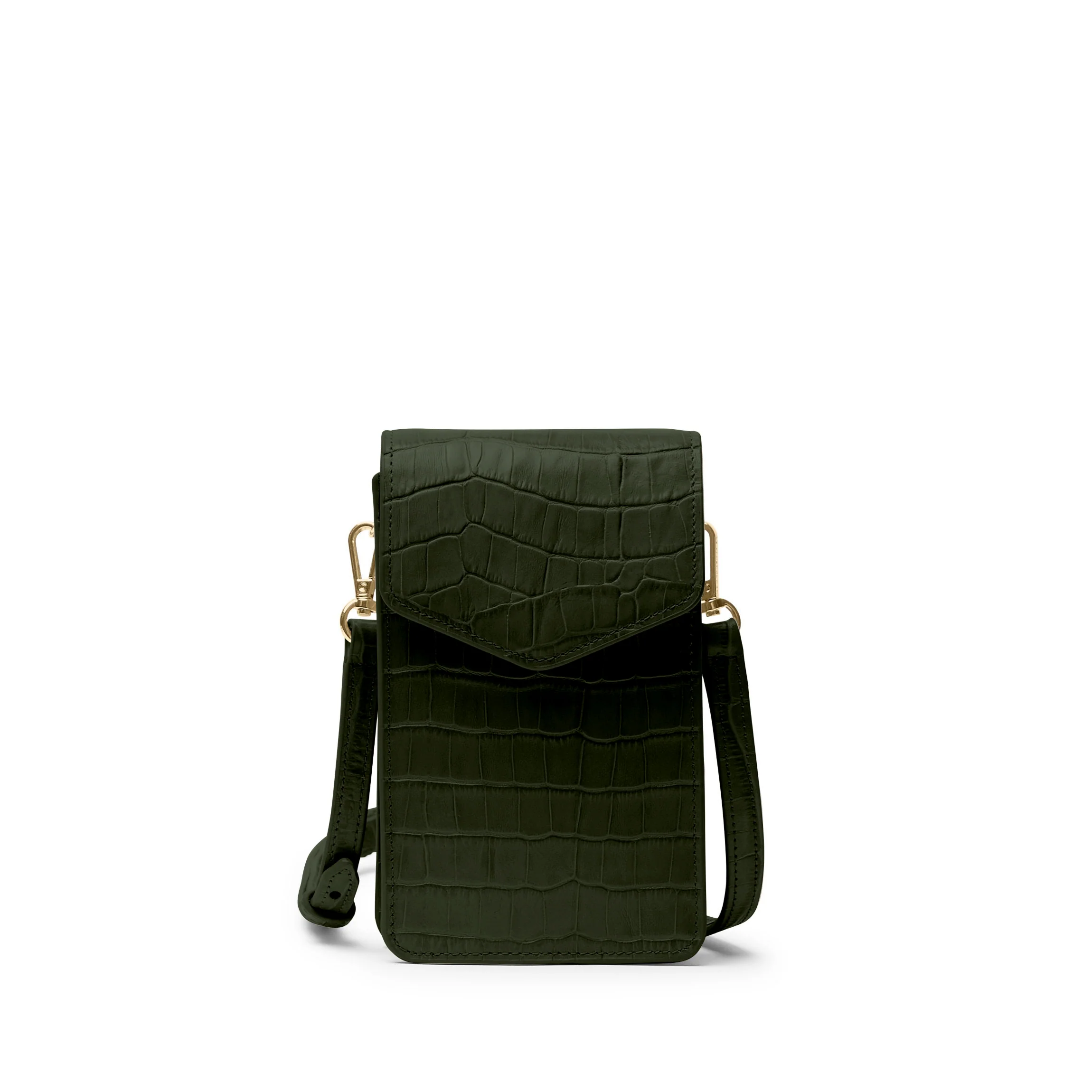 Mini Willow Crossbody Forest Croc