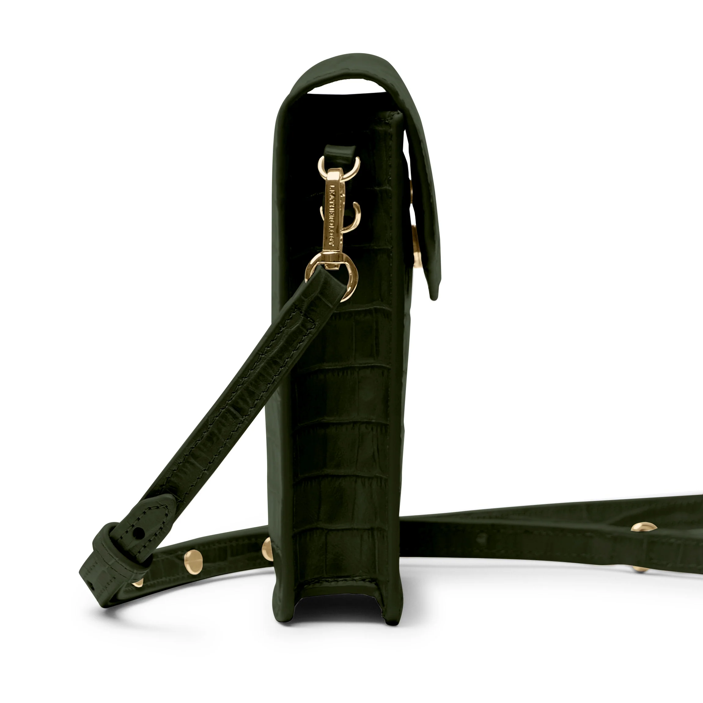 Mini Willow Crossbody Forest Croc - Image 4