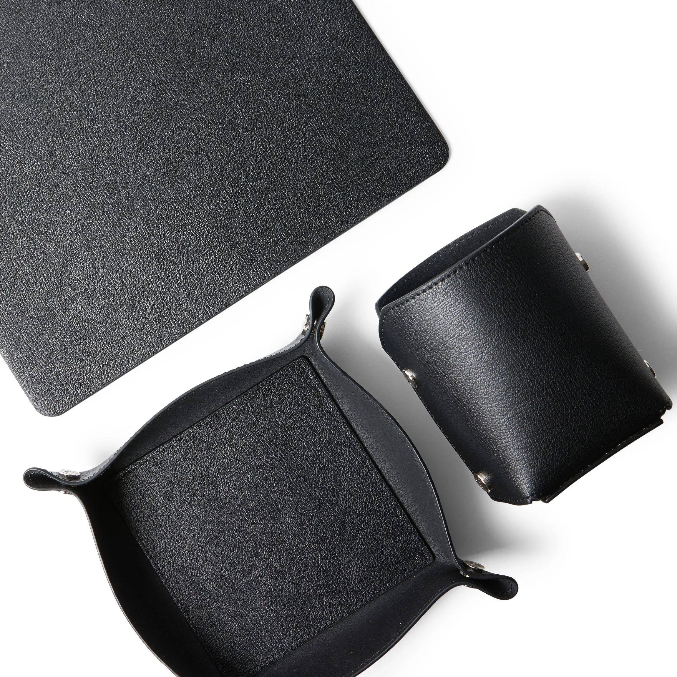 Modern Travel Desk Set Black - Image 2
