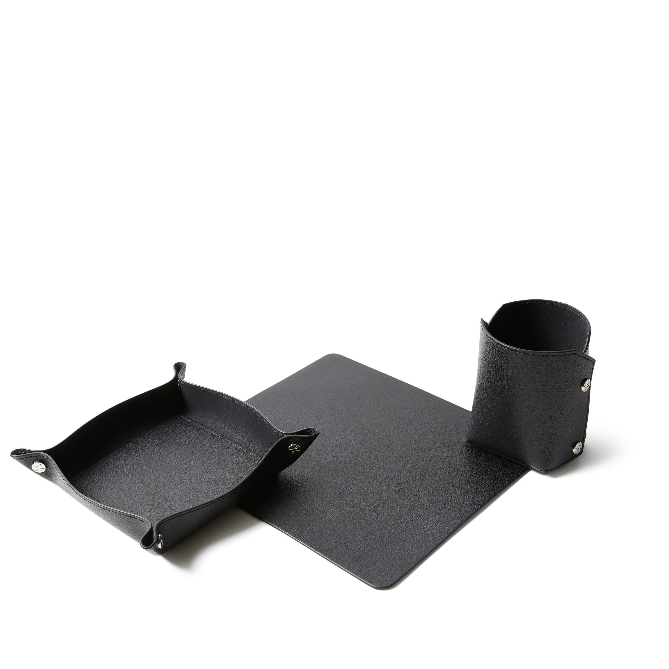 Modern Travel Desk Set Black - Image 3