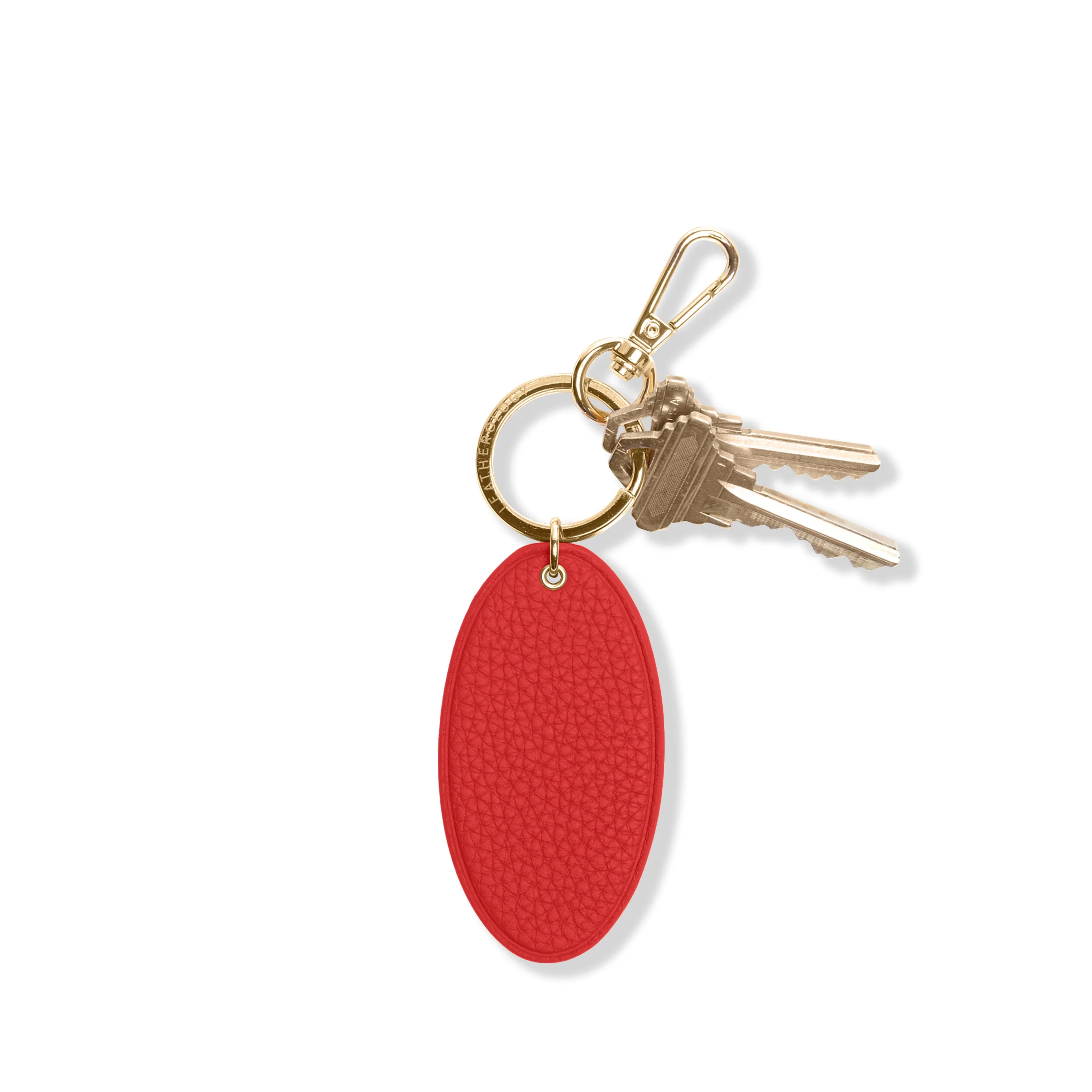 Oval Keychain Buoy Red - Image 2