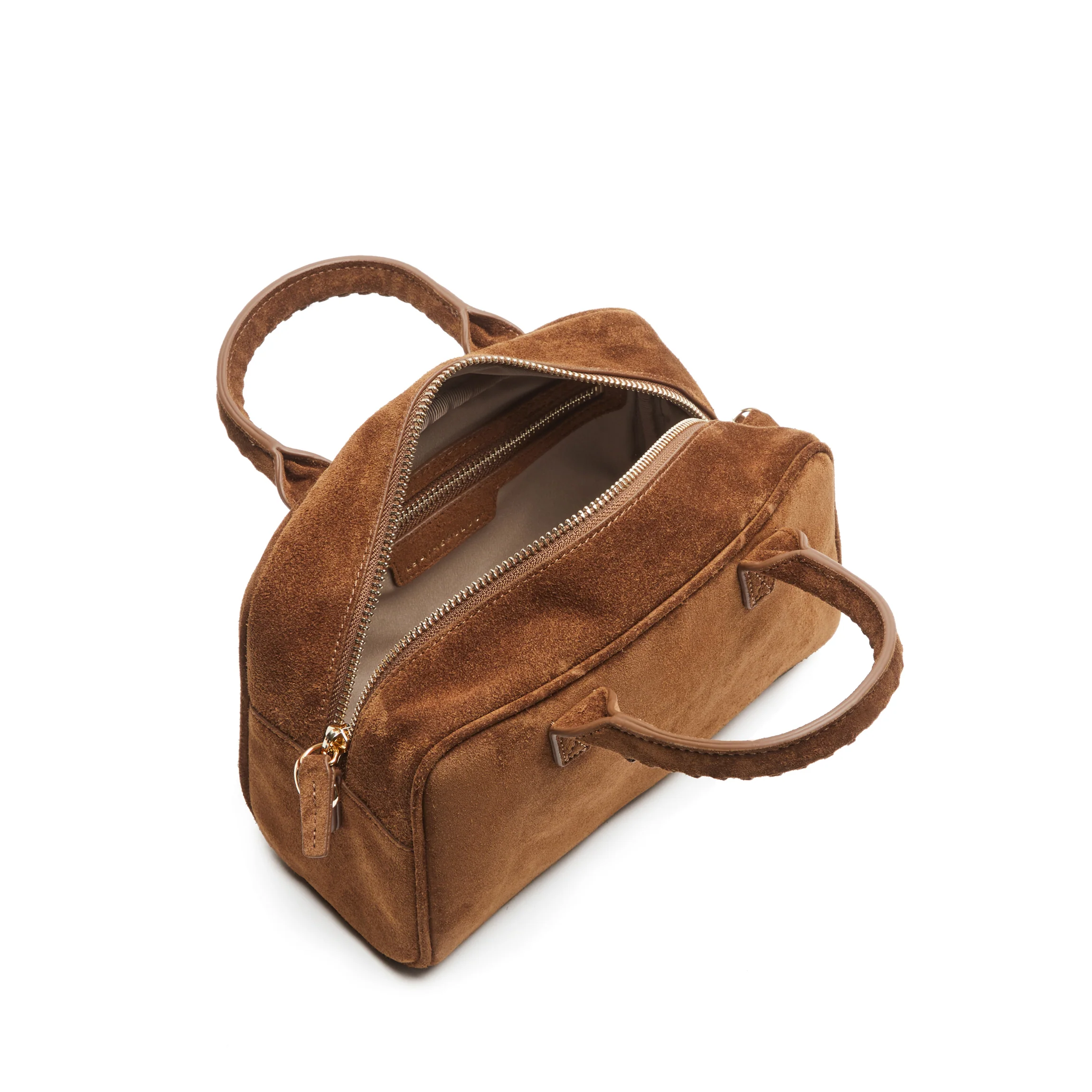 Park Mini Satchel Russet Suede - Image 4
