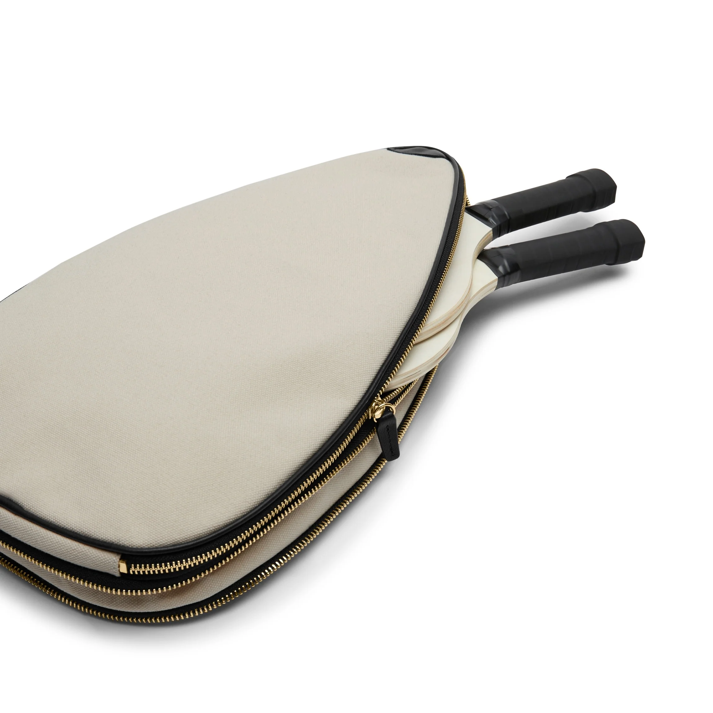 Pickleball Sling Bag Natural Canvas/Black - Image 6