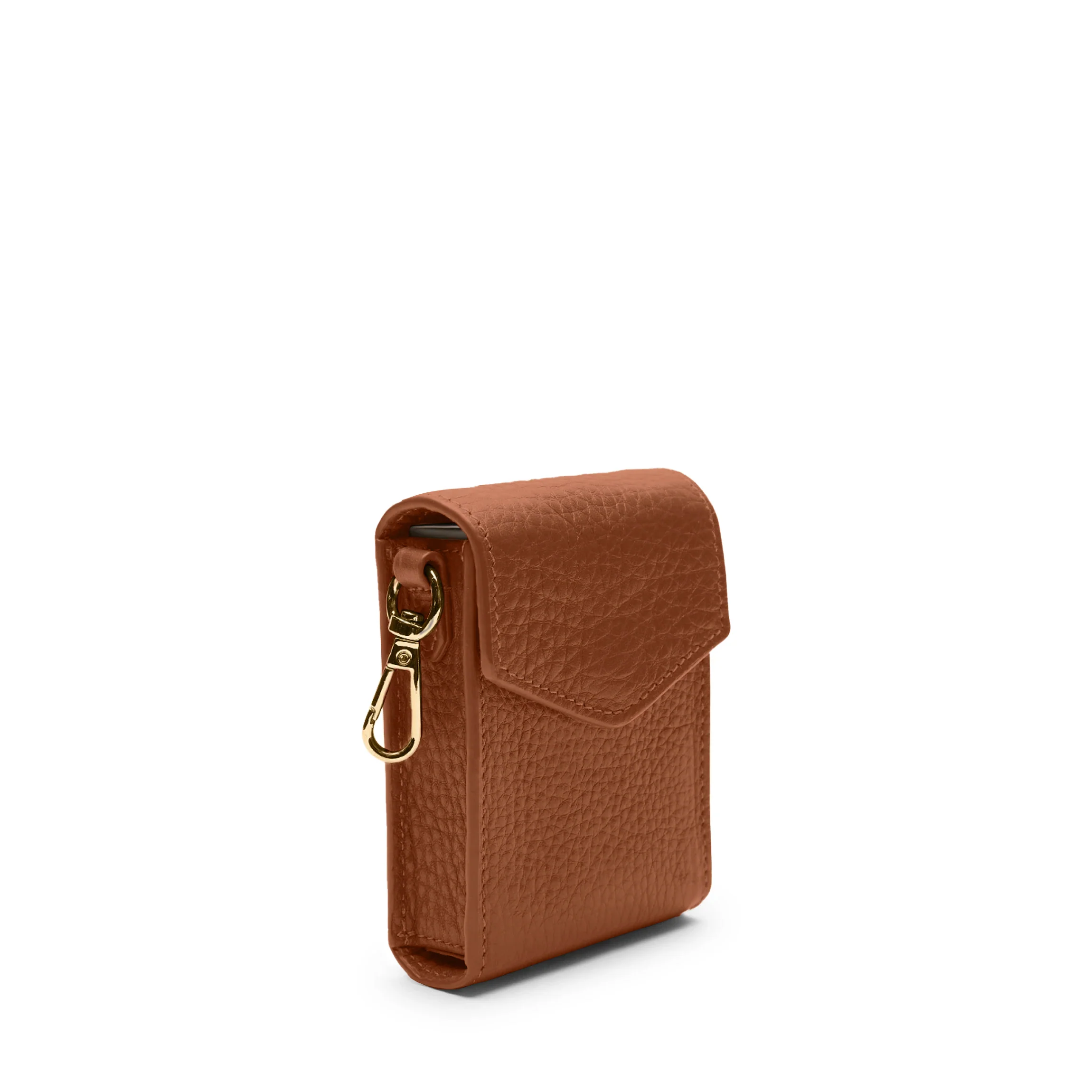 Portable Single Playing Card Case Saddle Brown - Image 3