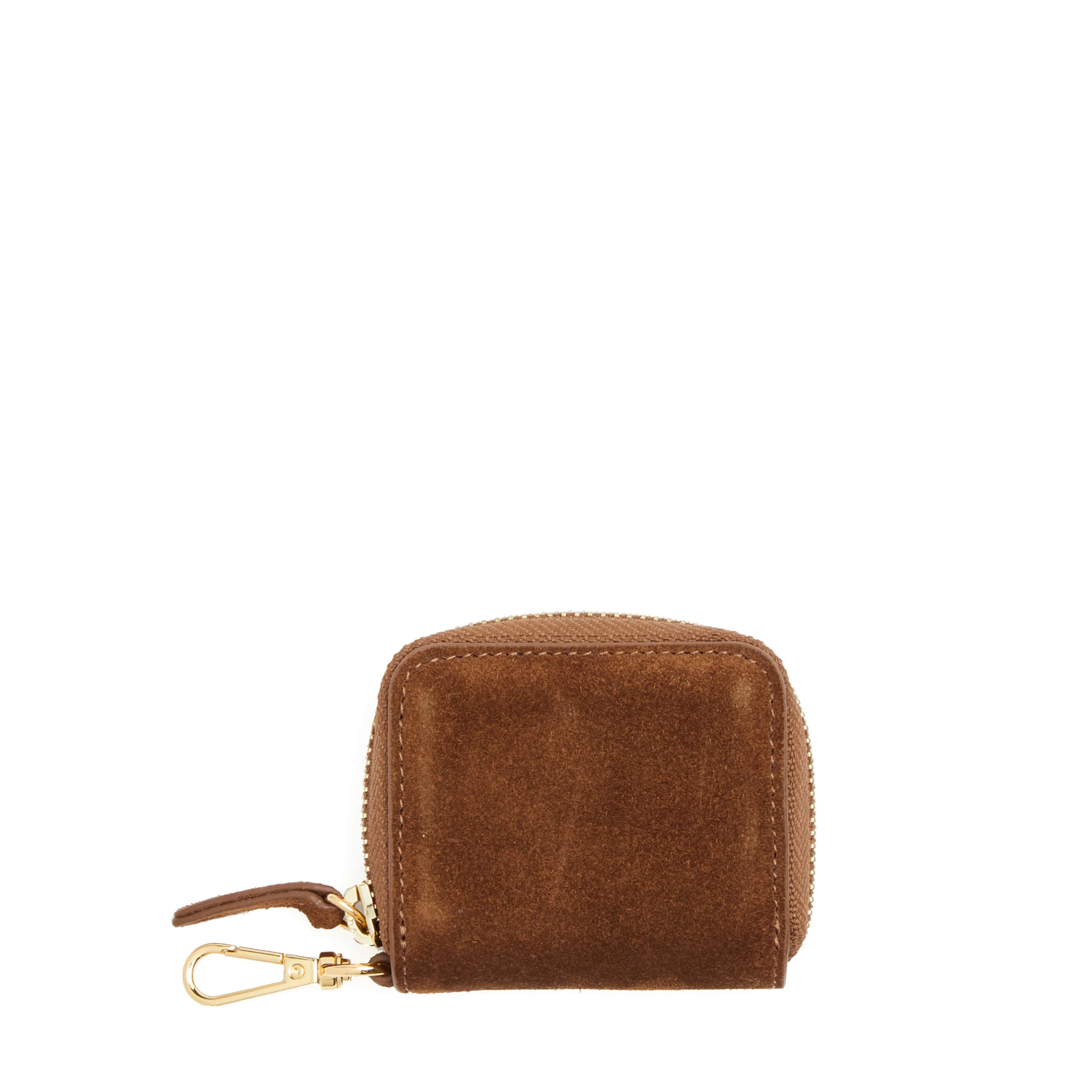 Portable Wristlet AirPod Case Russet Suede - Image 5