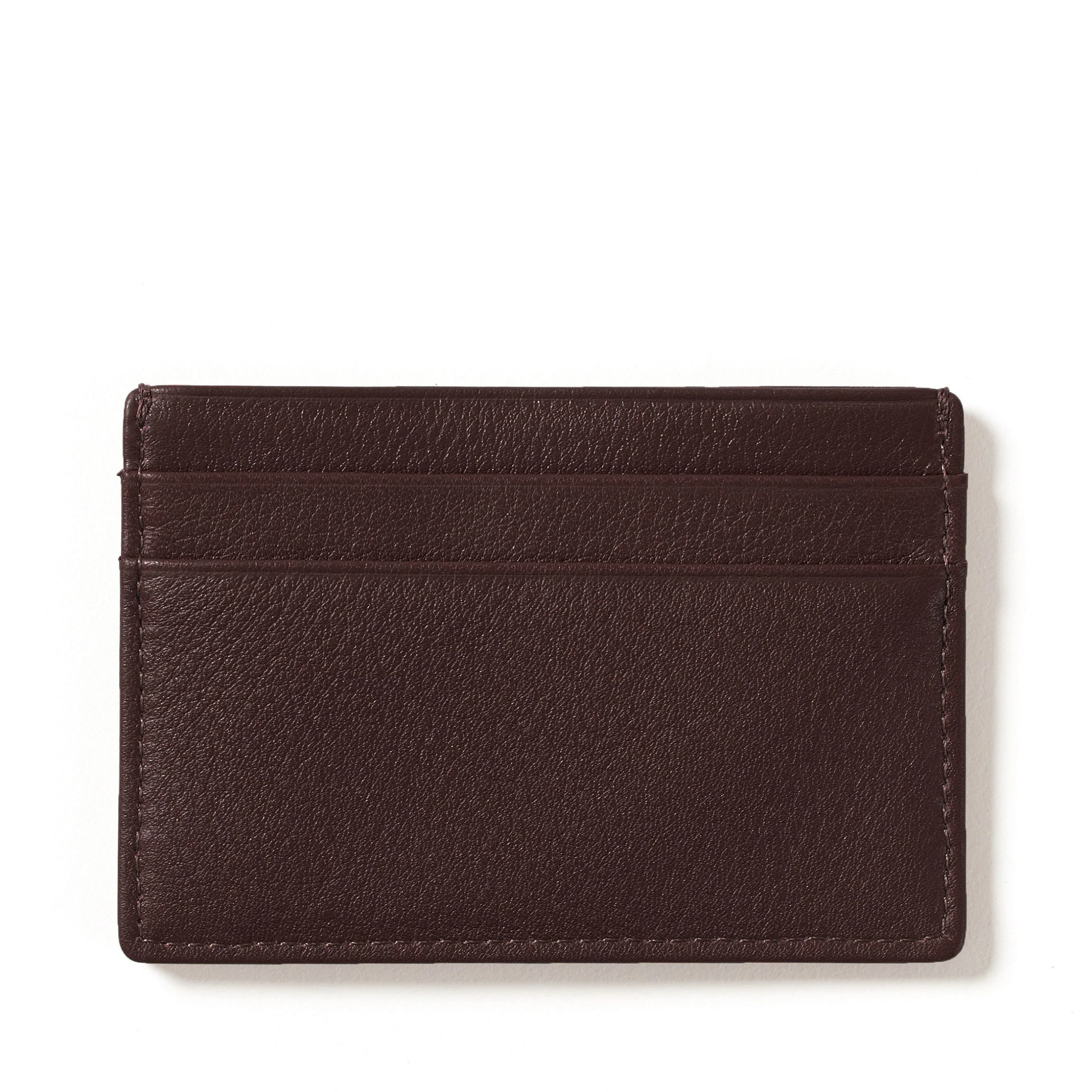 Slim Card Case RFID Brown