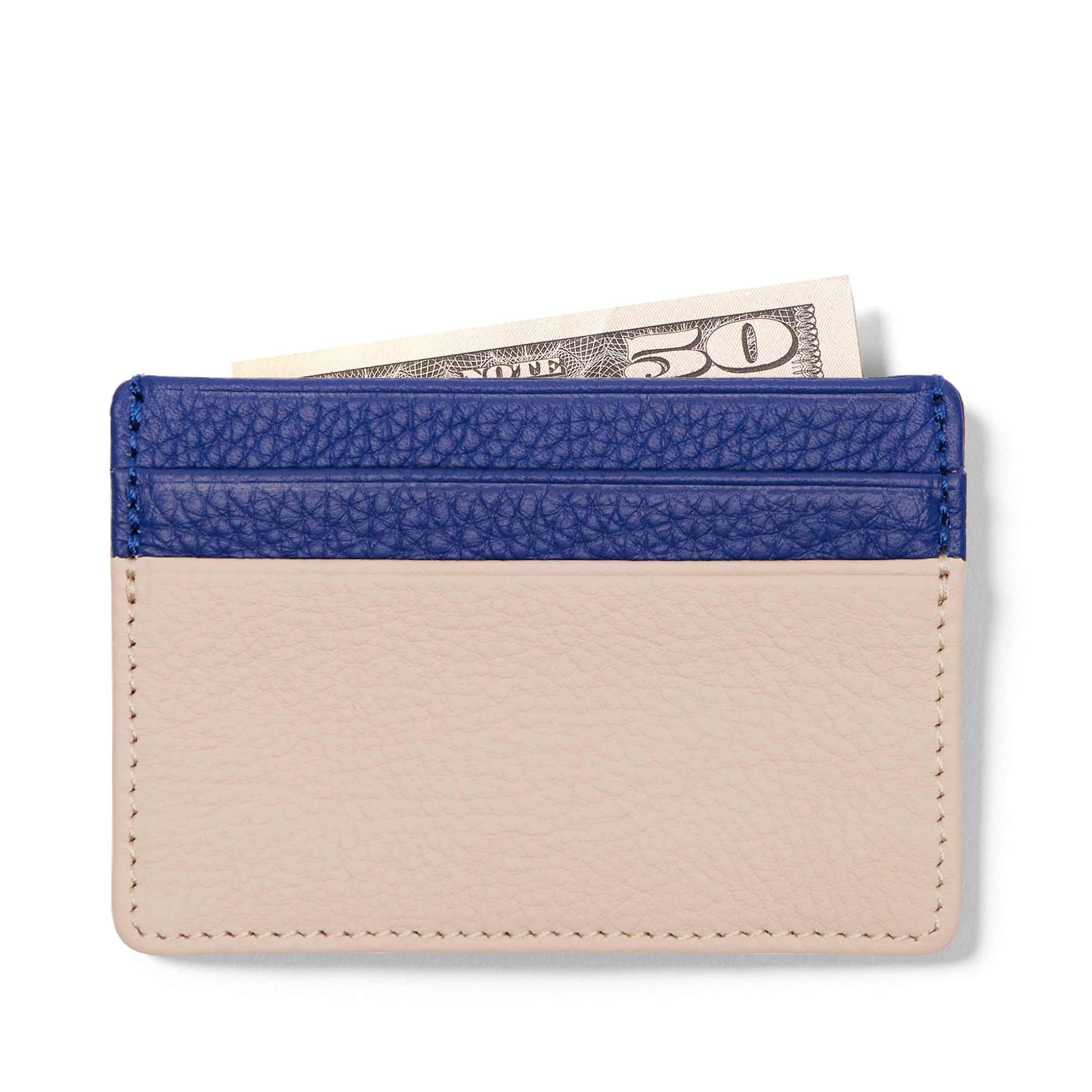 Slim Card Case Sand/Regatta Blue - Image 3