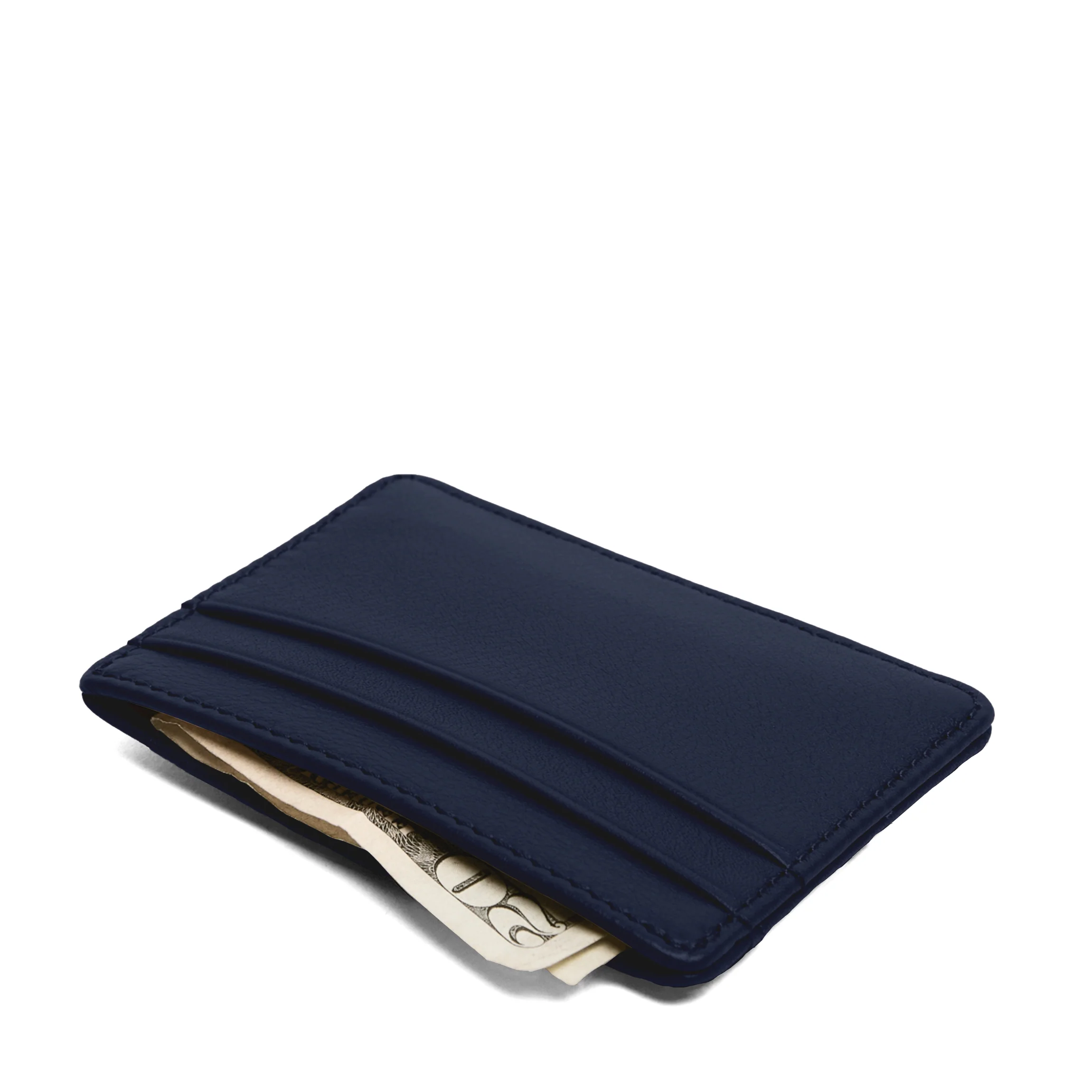 Slim ID Card Case Navy Blue - Image 2