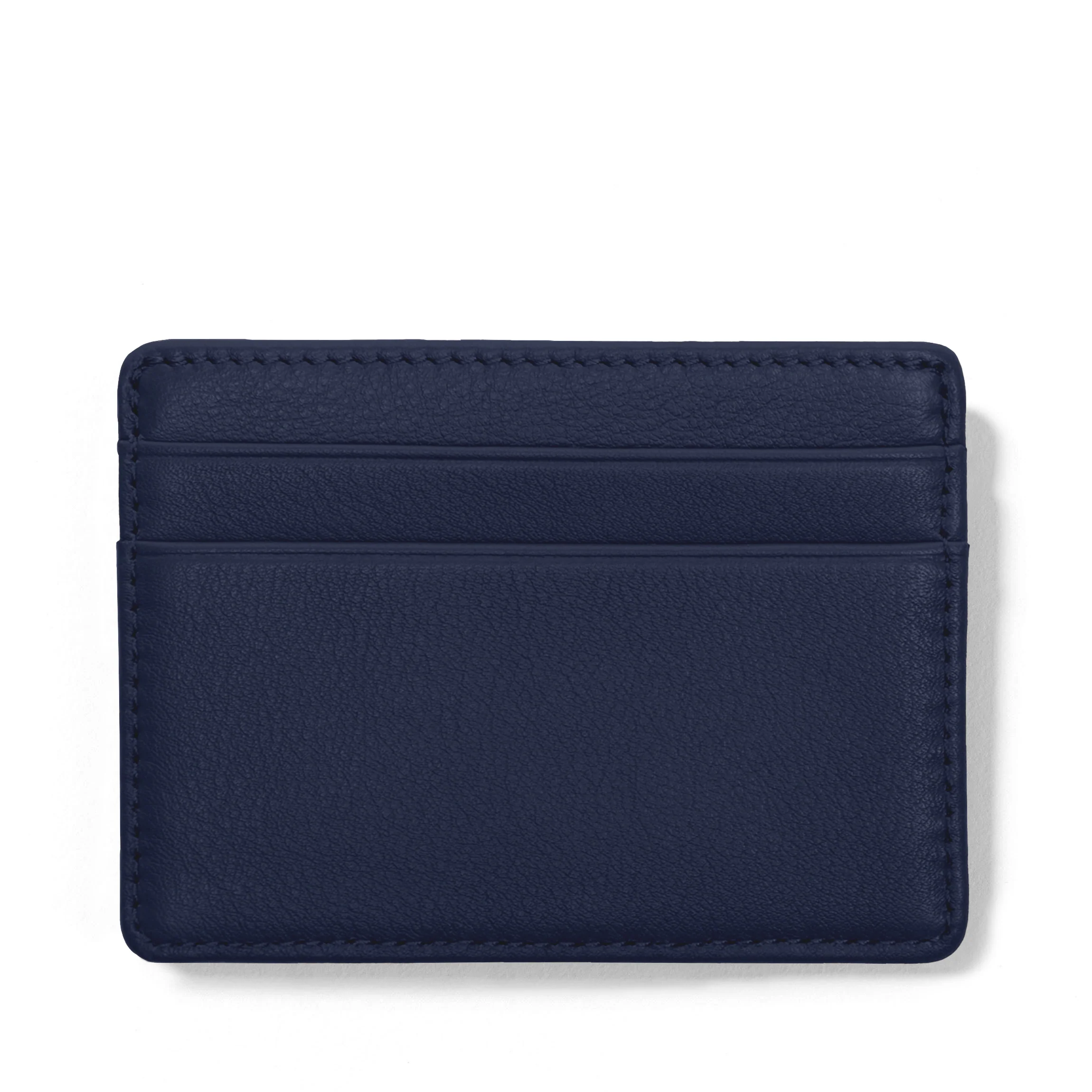 Slim ID Card Case Navy Blue - Image 3