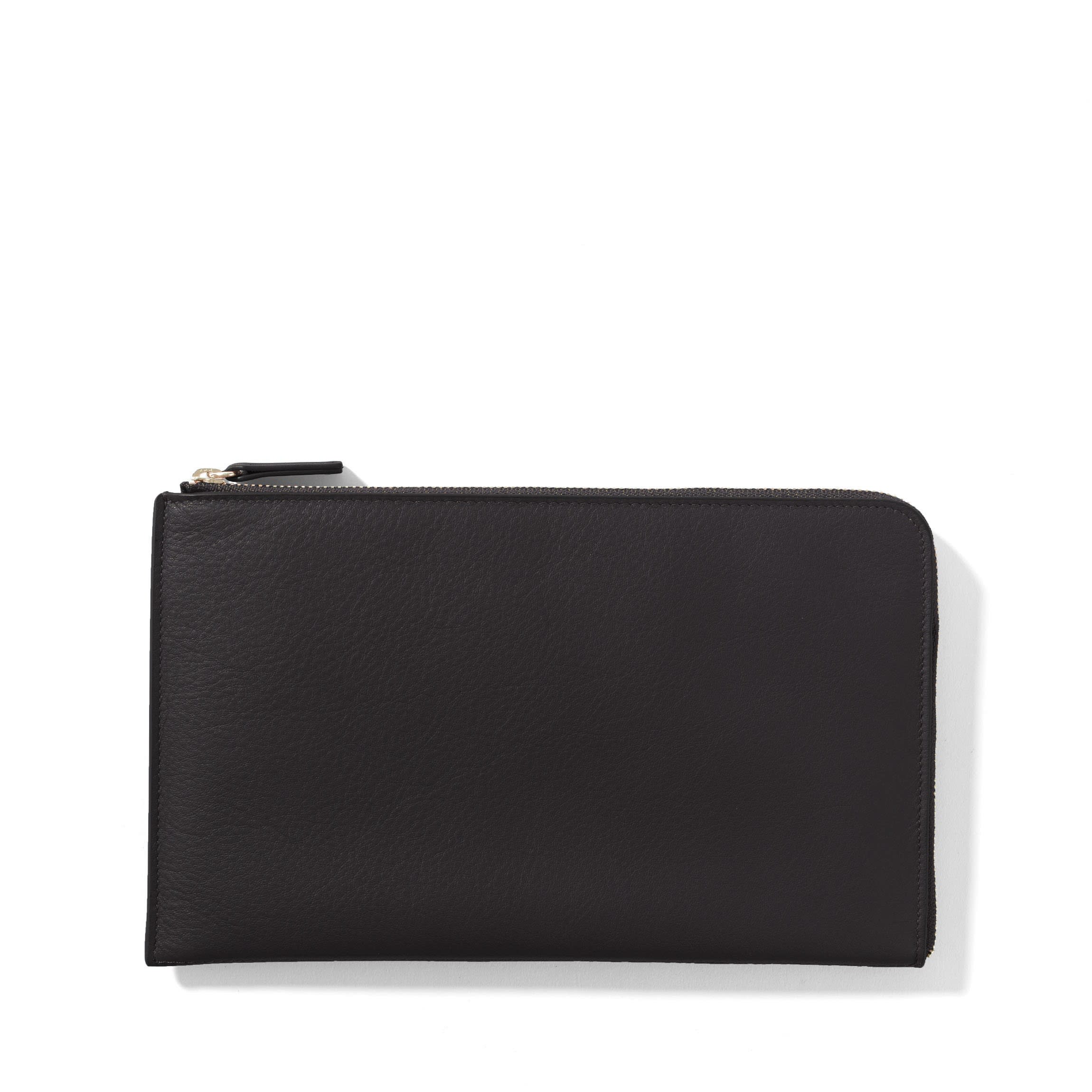 Slim Zip Travel Wallet Black Onyx