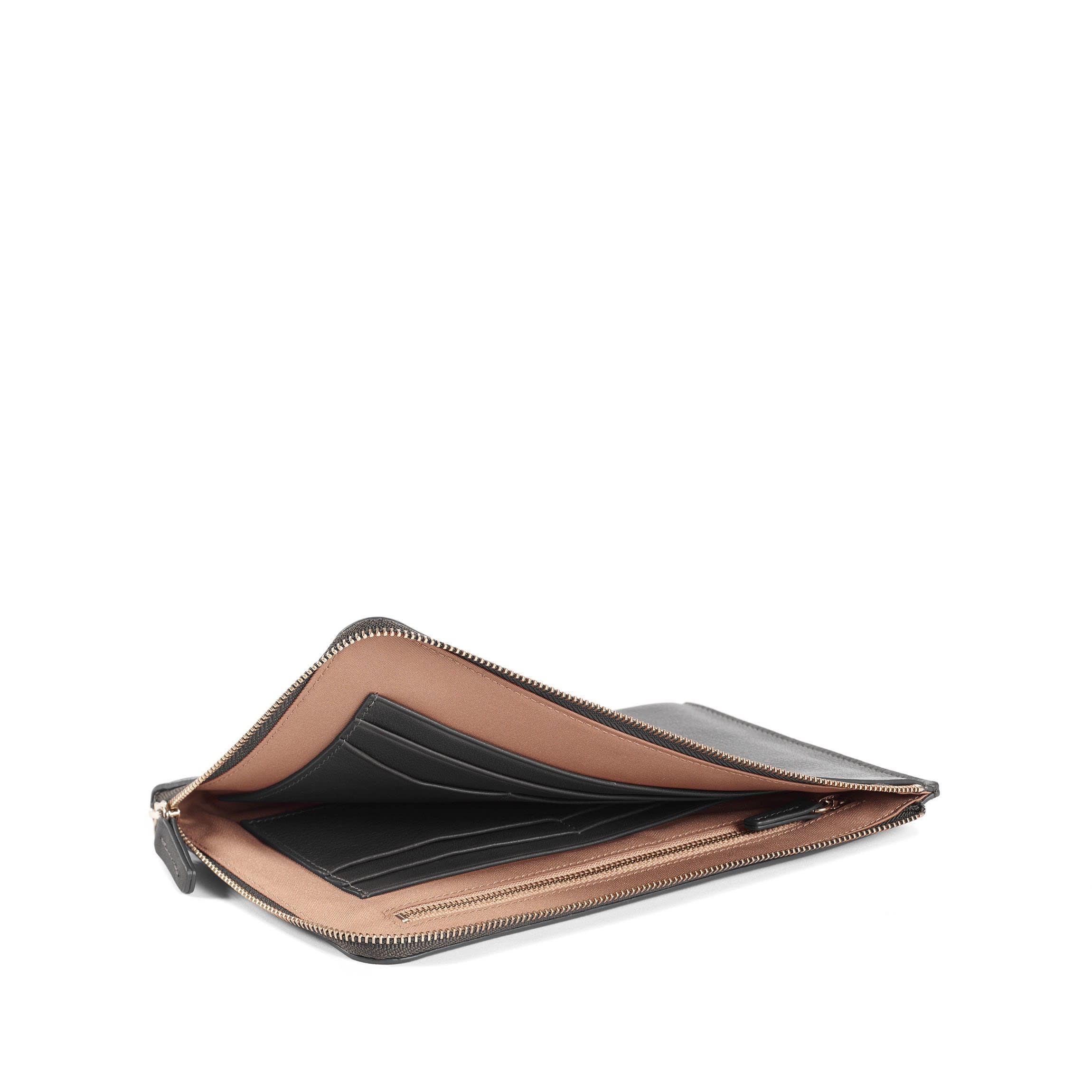 Slim Zip Travel Wallet Black Onyx - Image 3