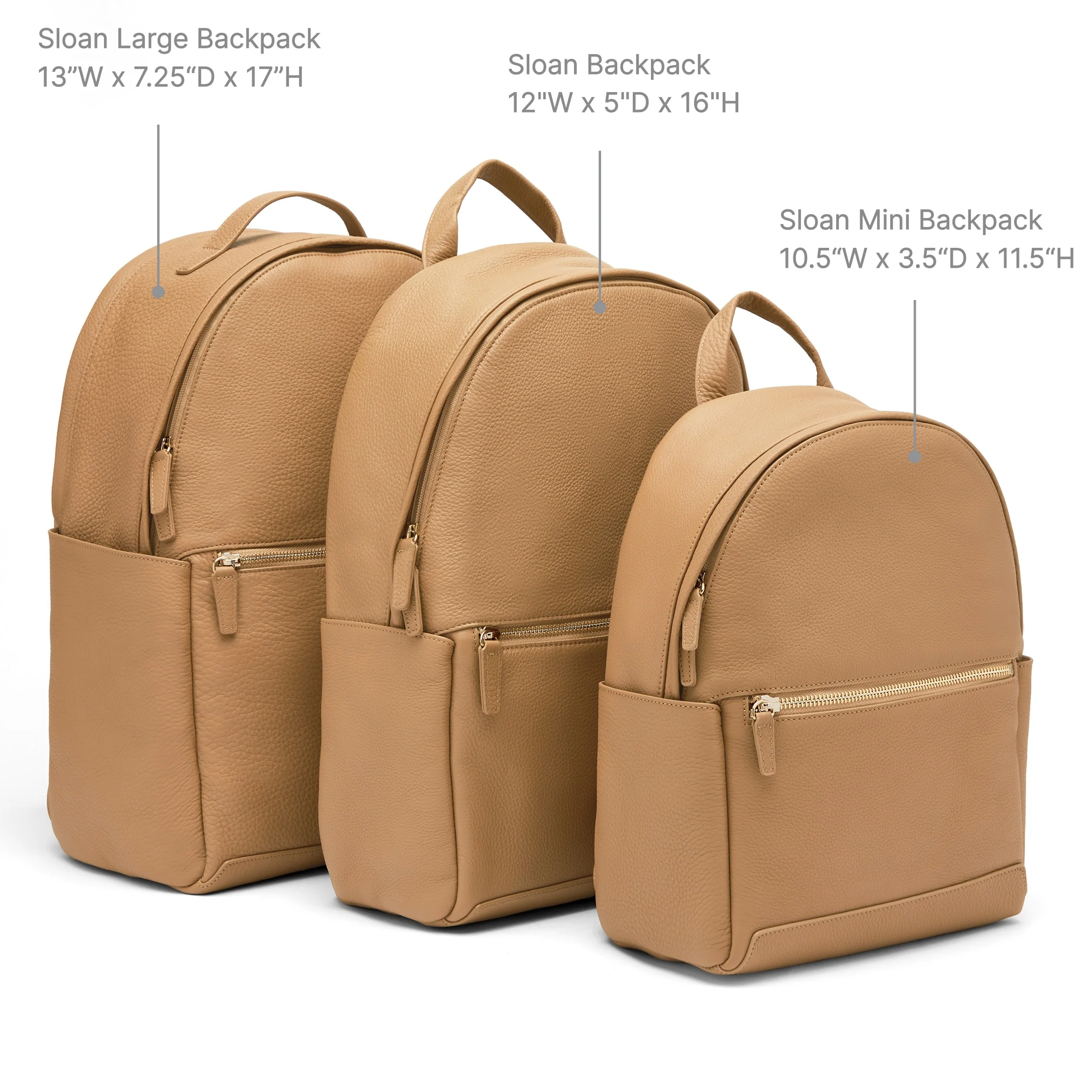 Sloan Large Backpack Cognac - Image 9