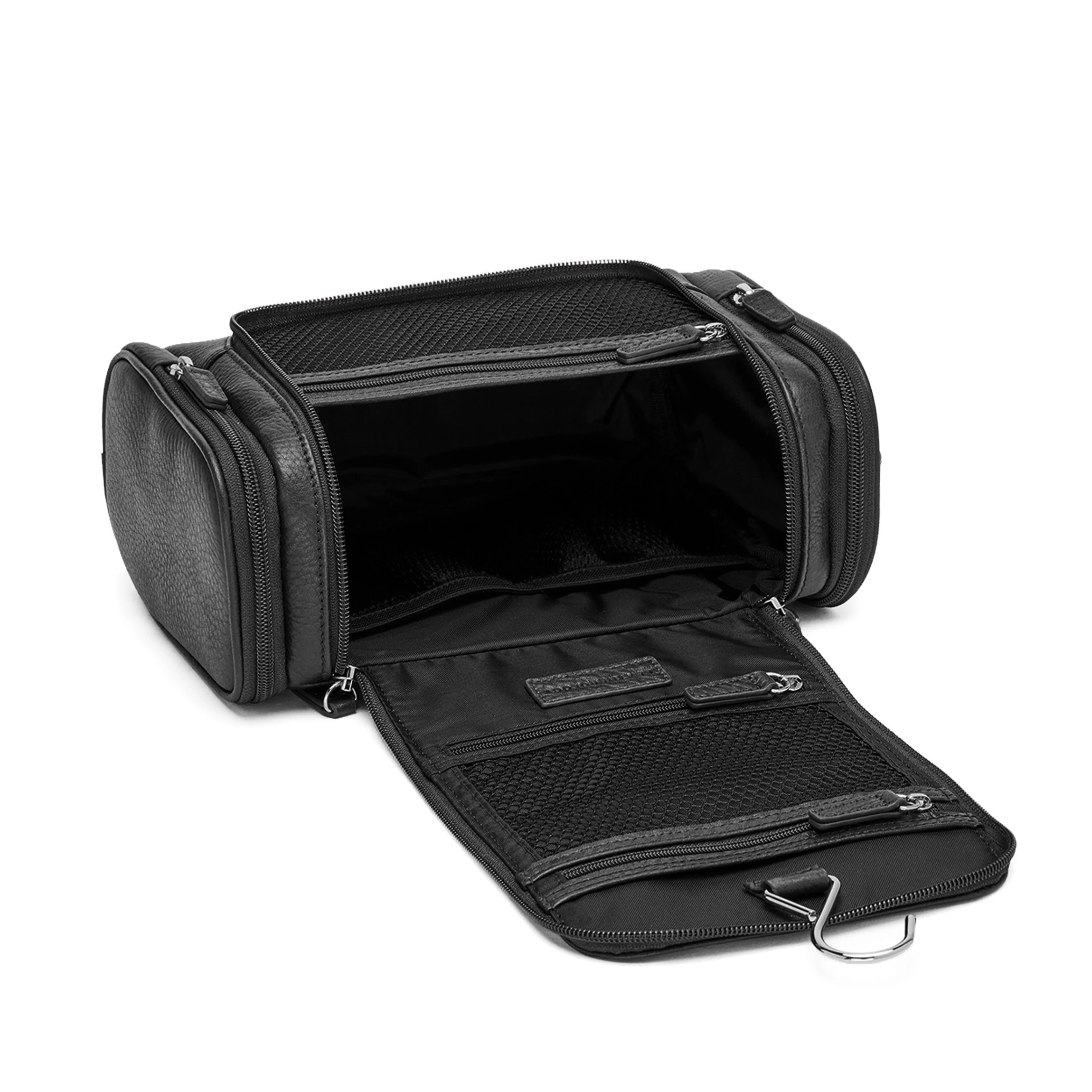 Small Hanging Toiletry Kit Ebony - Image 5