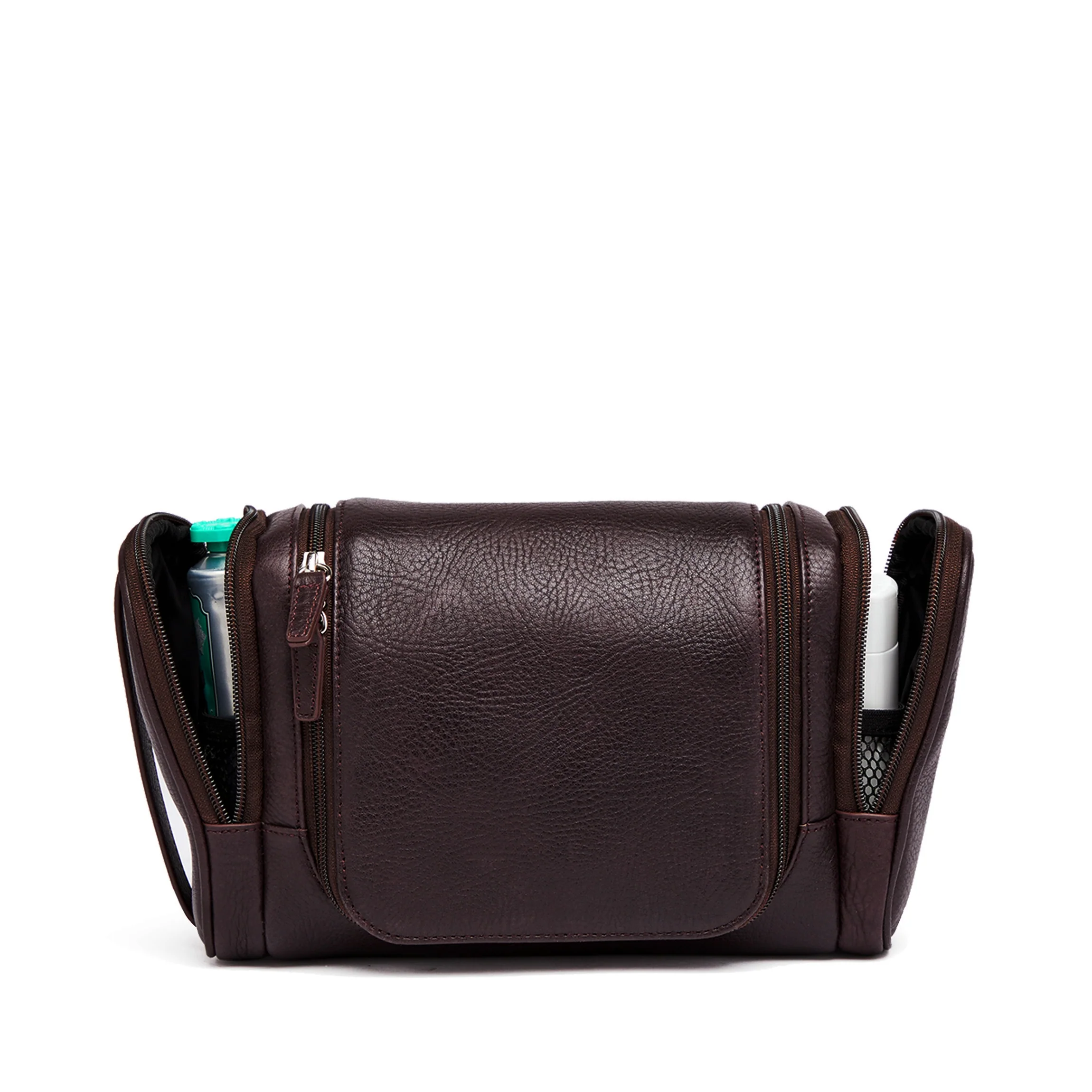 Small Hanging Toiletry Kit Espresso - Image 3