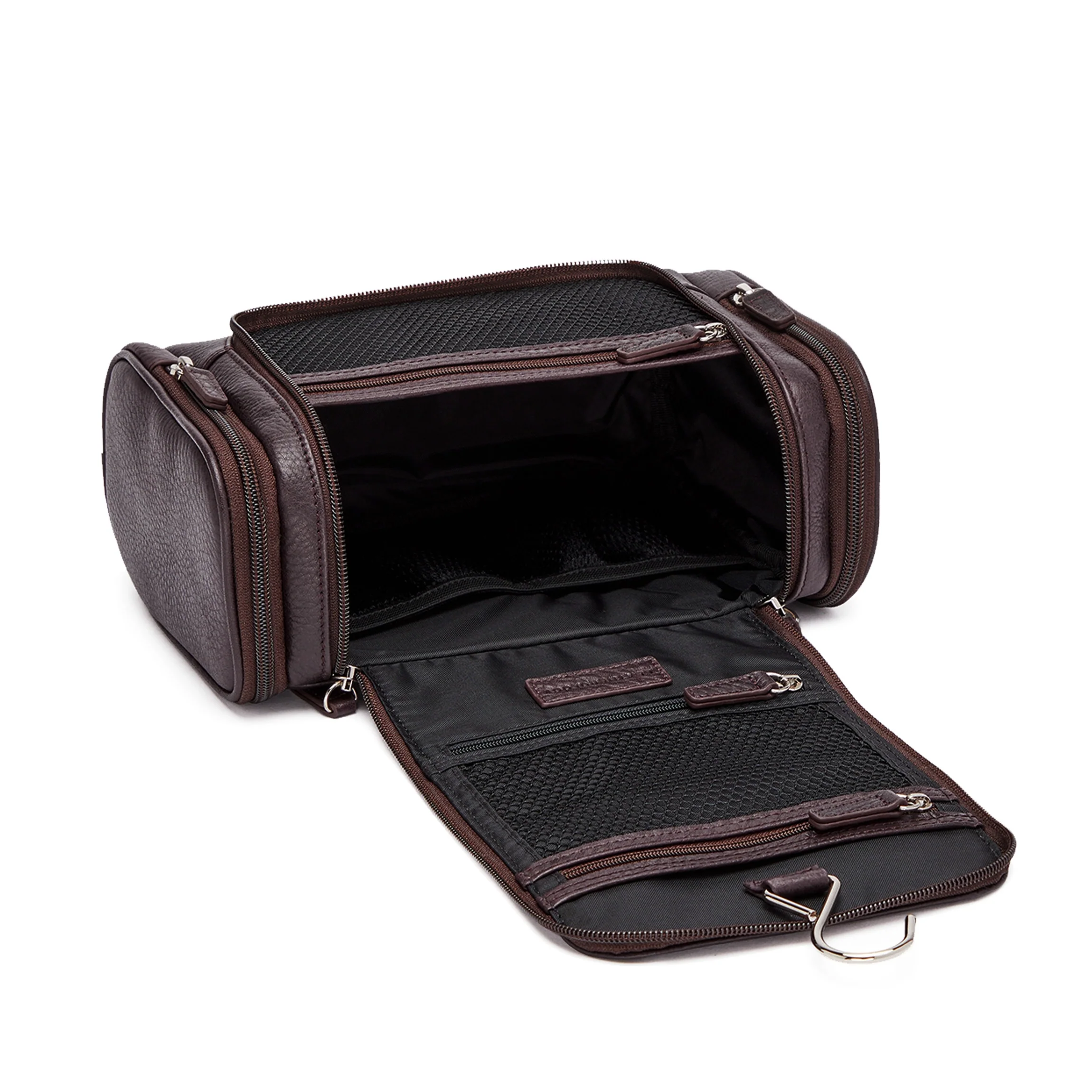 Small Hanging Toiletry Kit Espresso - Image 5