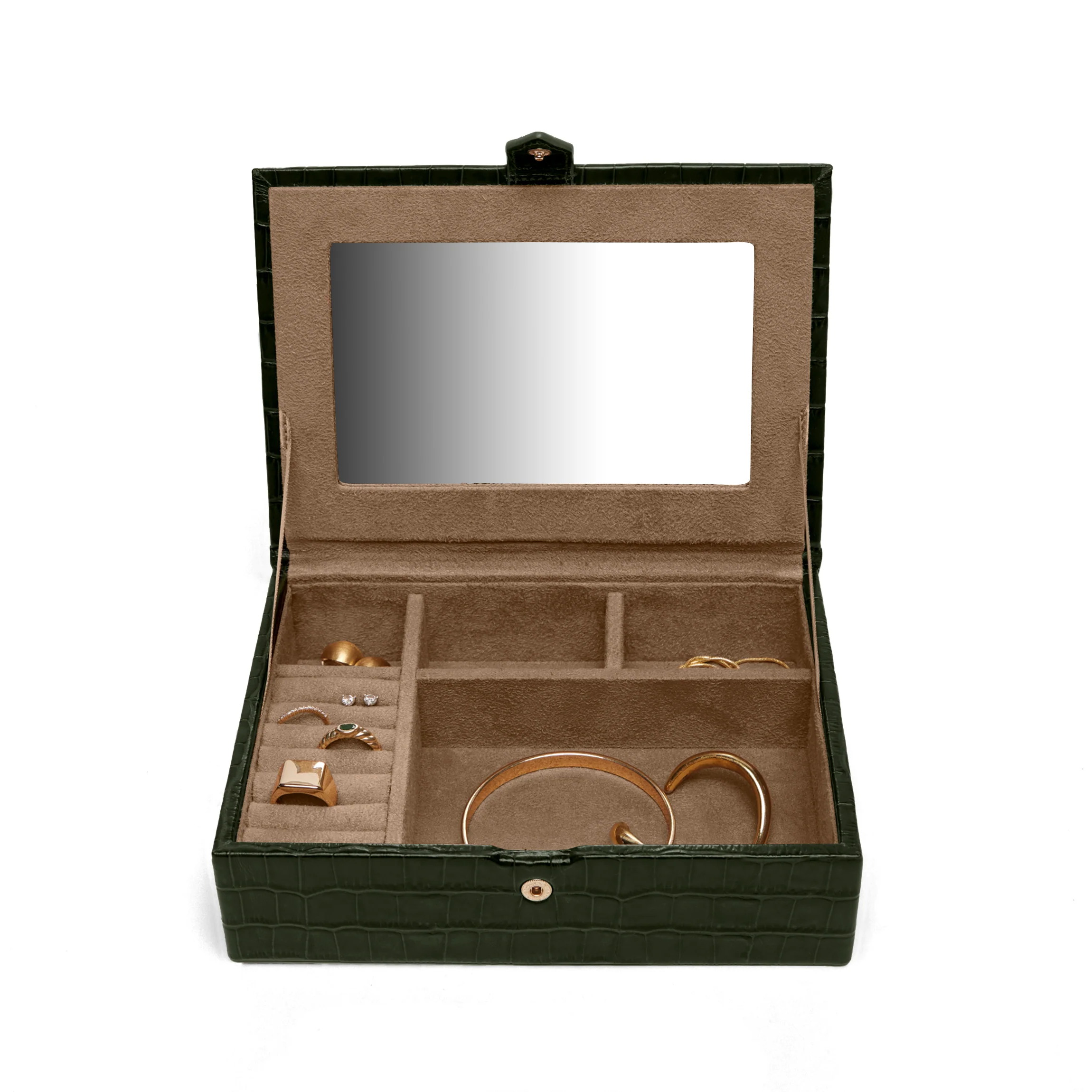 Small Jewelry Box Forest Croc - Image 5