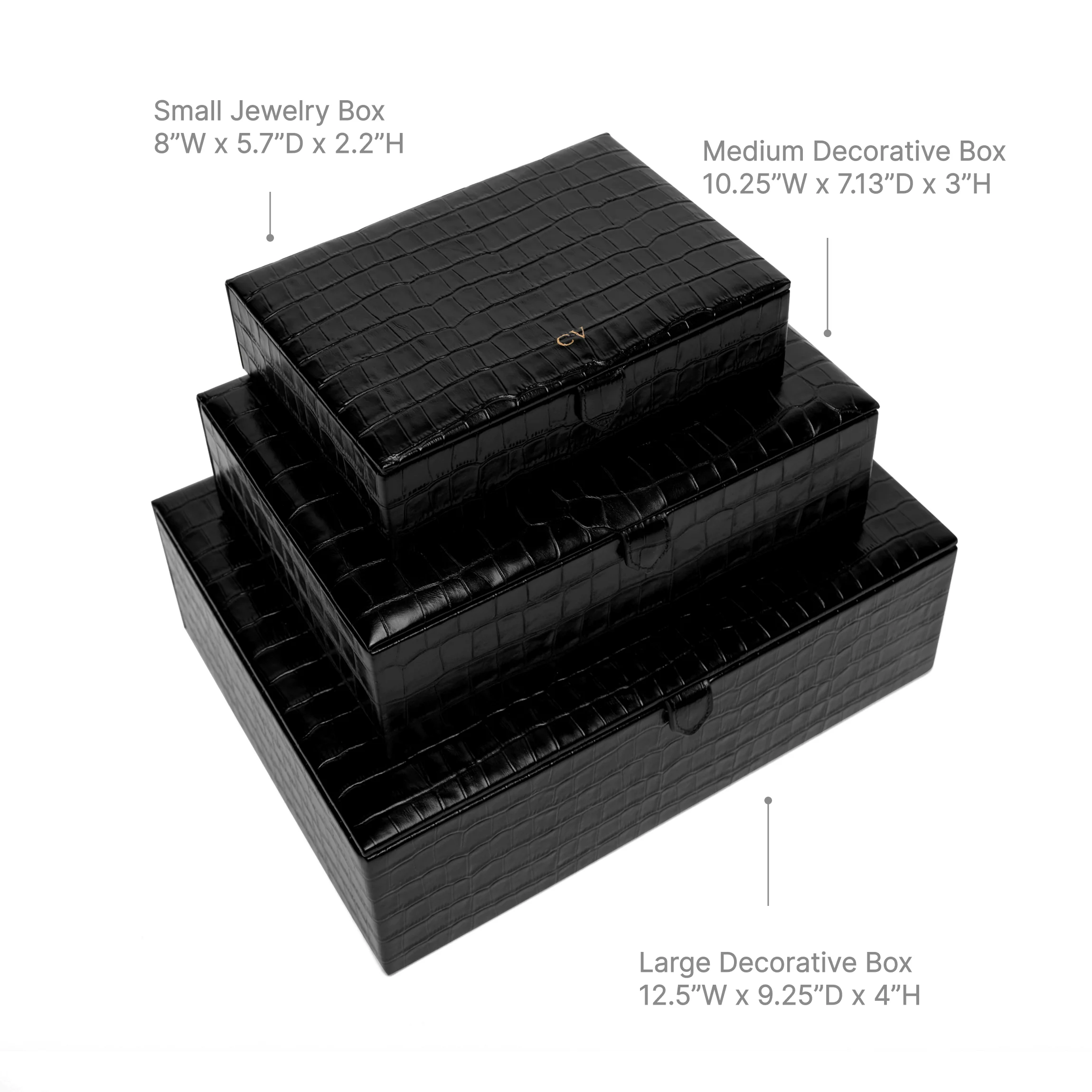 Small Jewelry Box Forest Croc - Image 7