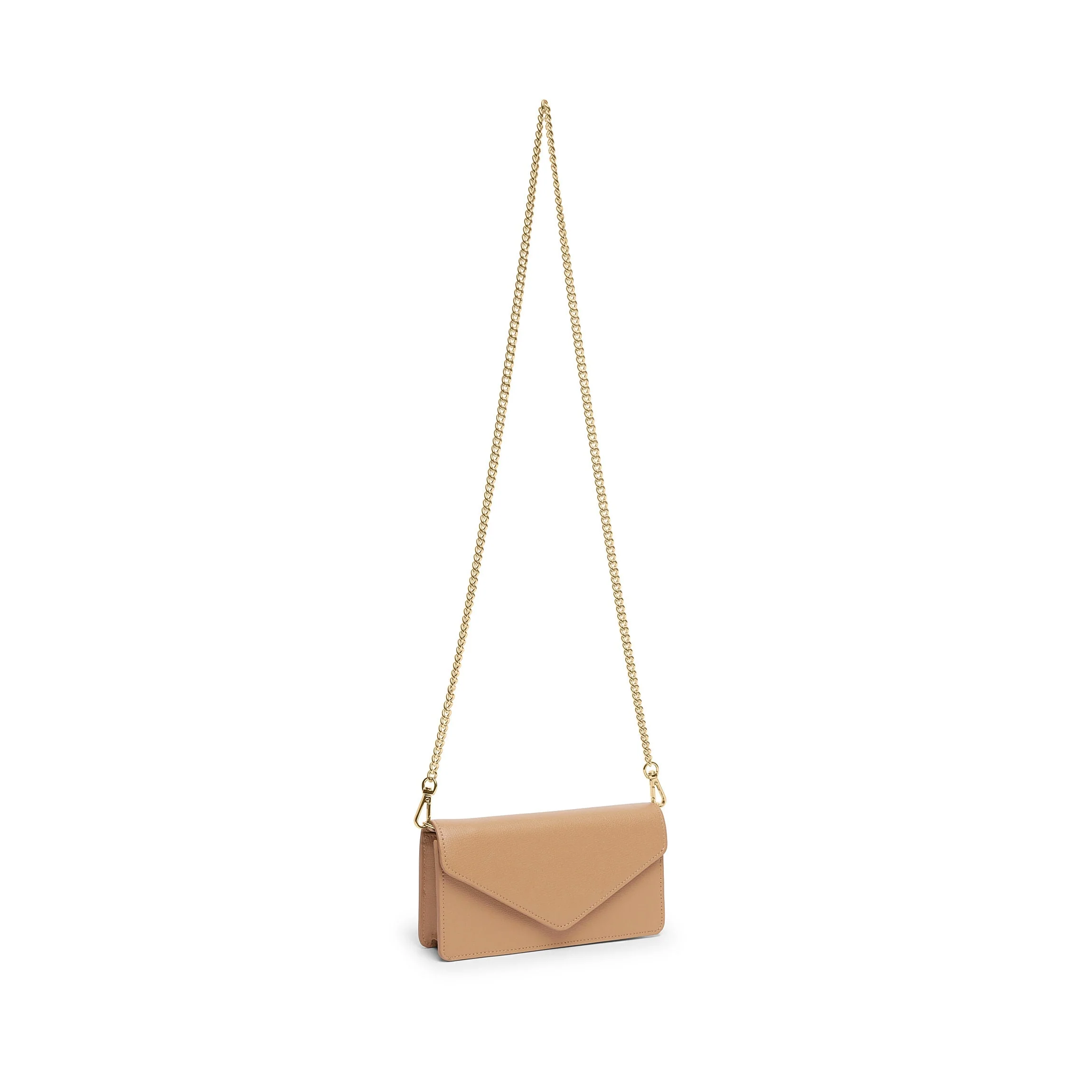 Small Willow Wallet on a Chain Tan - Image 4