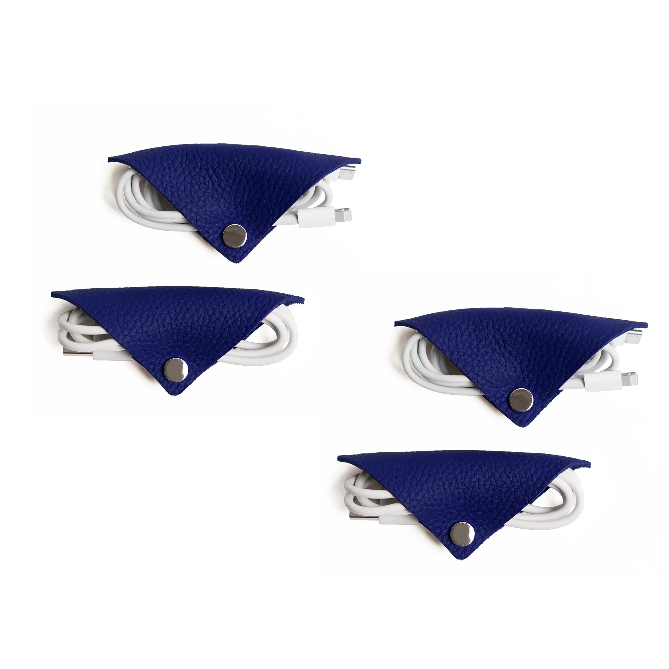 Snap Cord Wrap, Set of 4 Regatta Blue