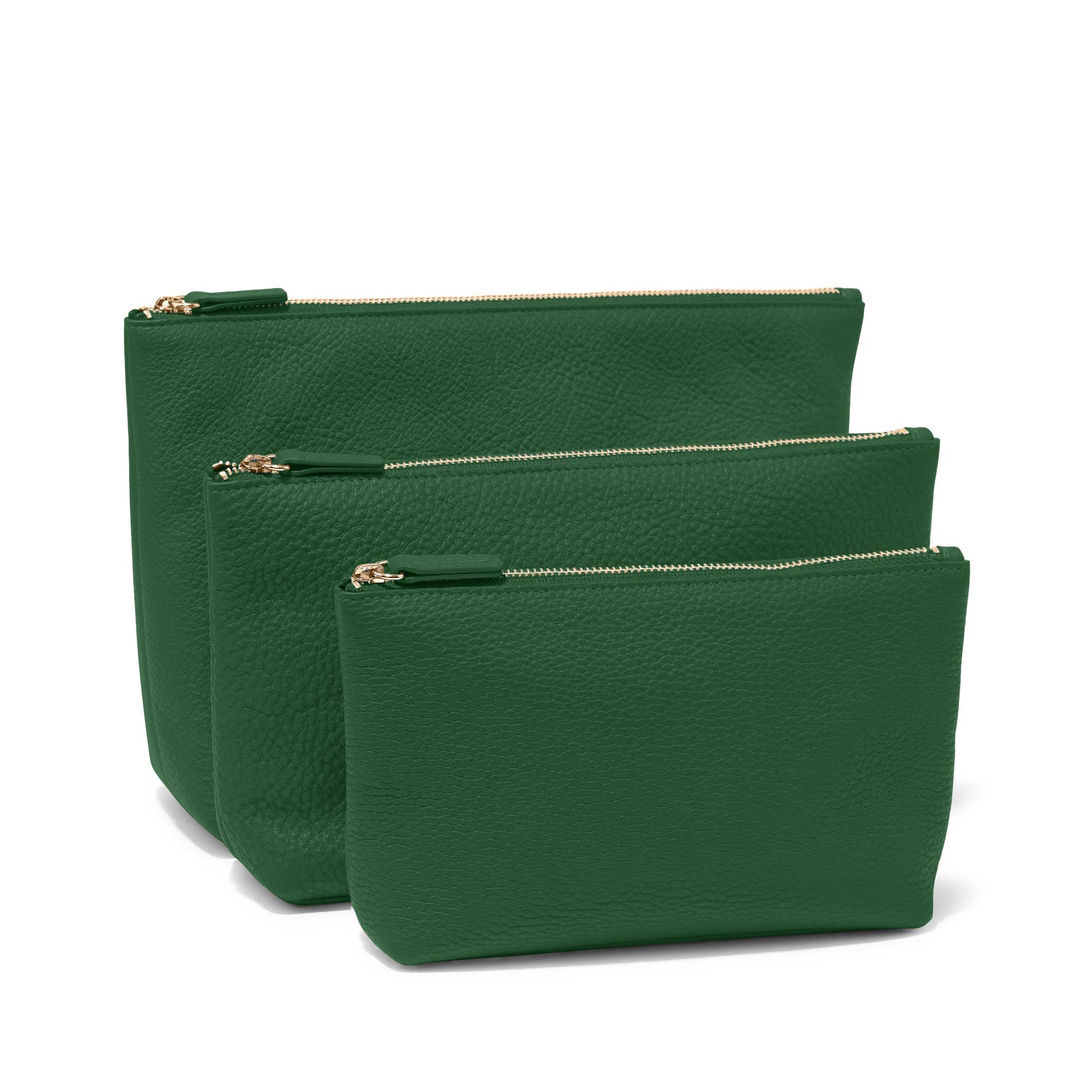 Standing Pouch Trio Fairway Green