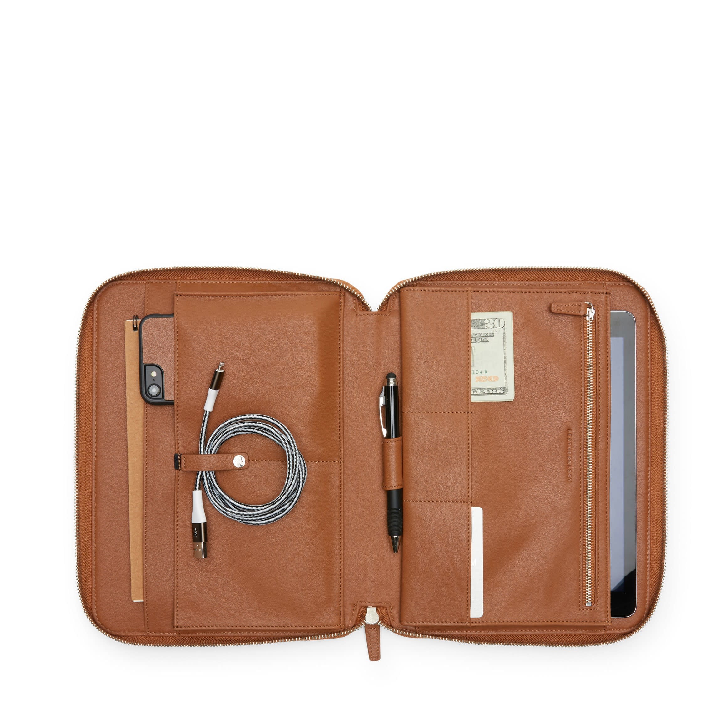 Tech Folio Cognac