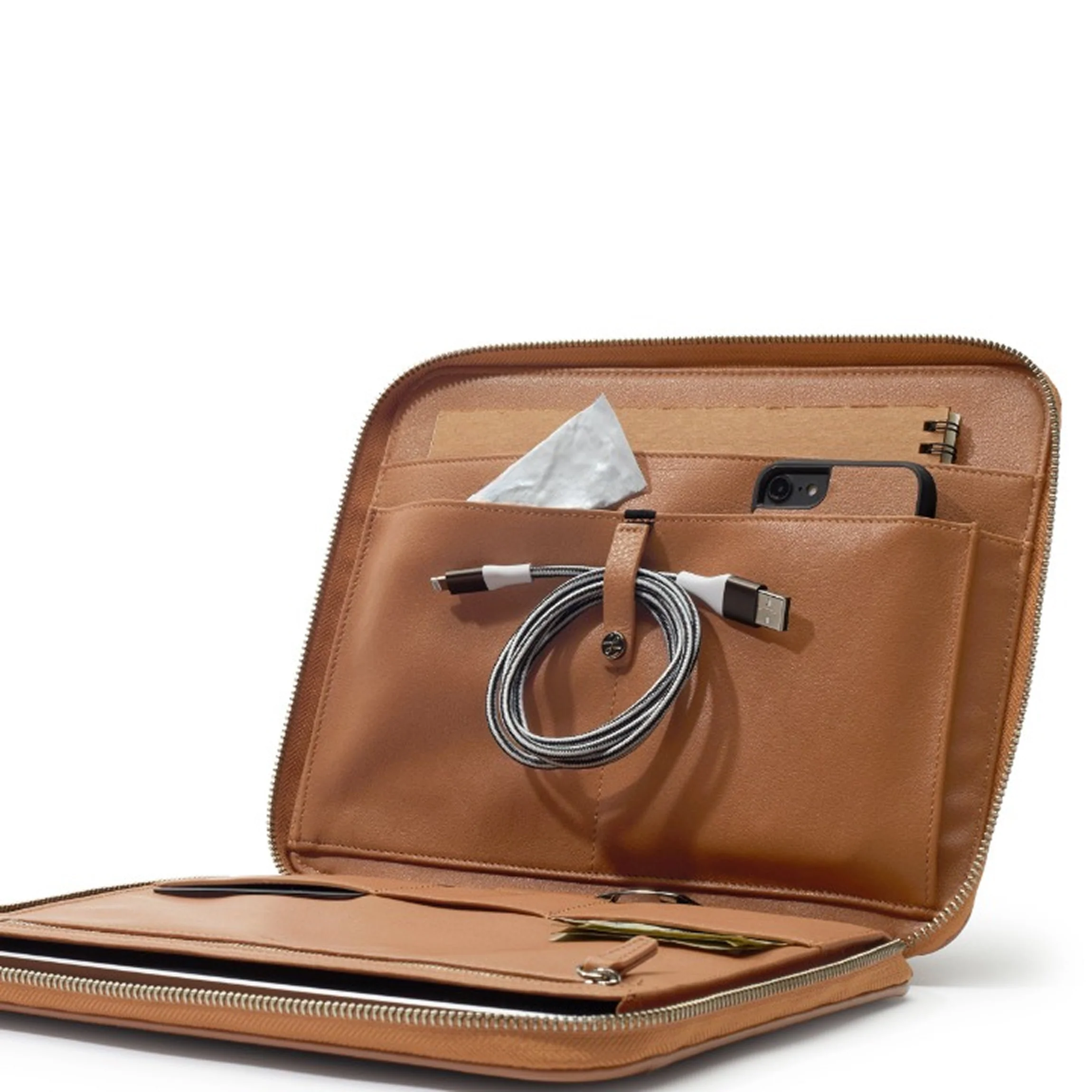 Tech Folio Cognac - Image 3