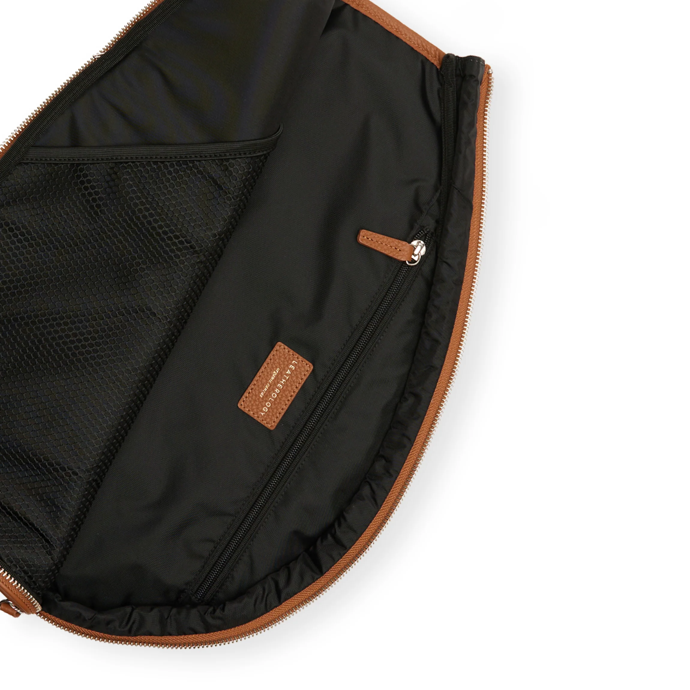 Tennis Sling Natural Canvas/Saddle Brown - Image 3