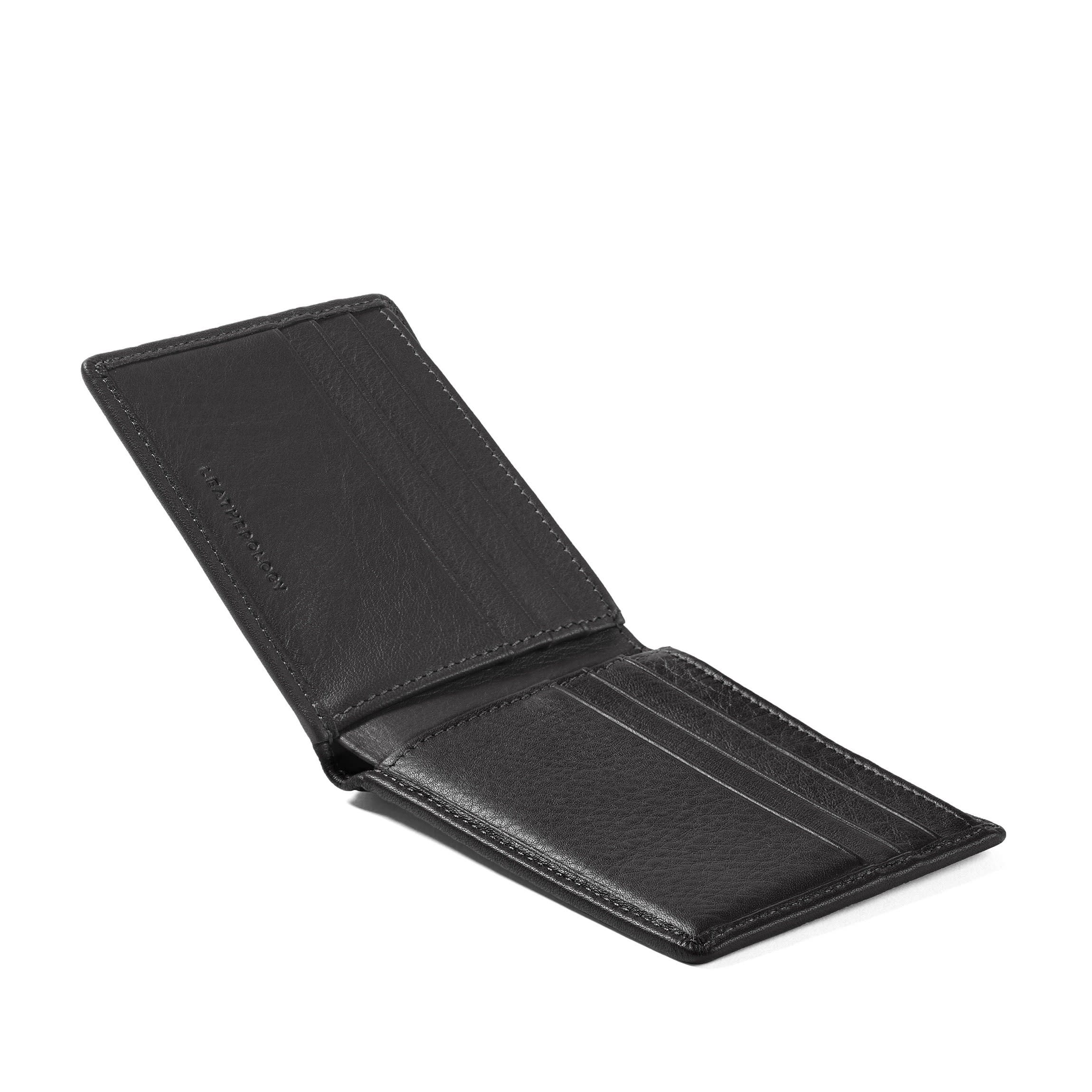 Thin Bifold Wallet Black Onyx - Image 4