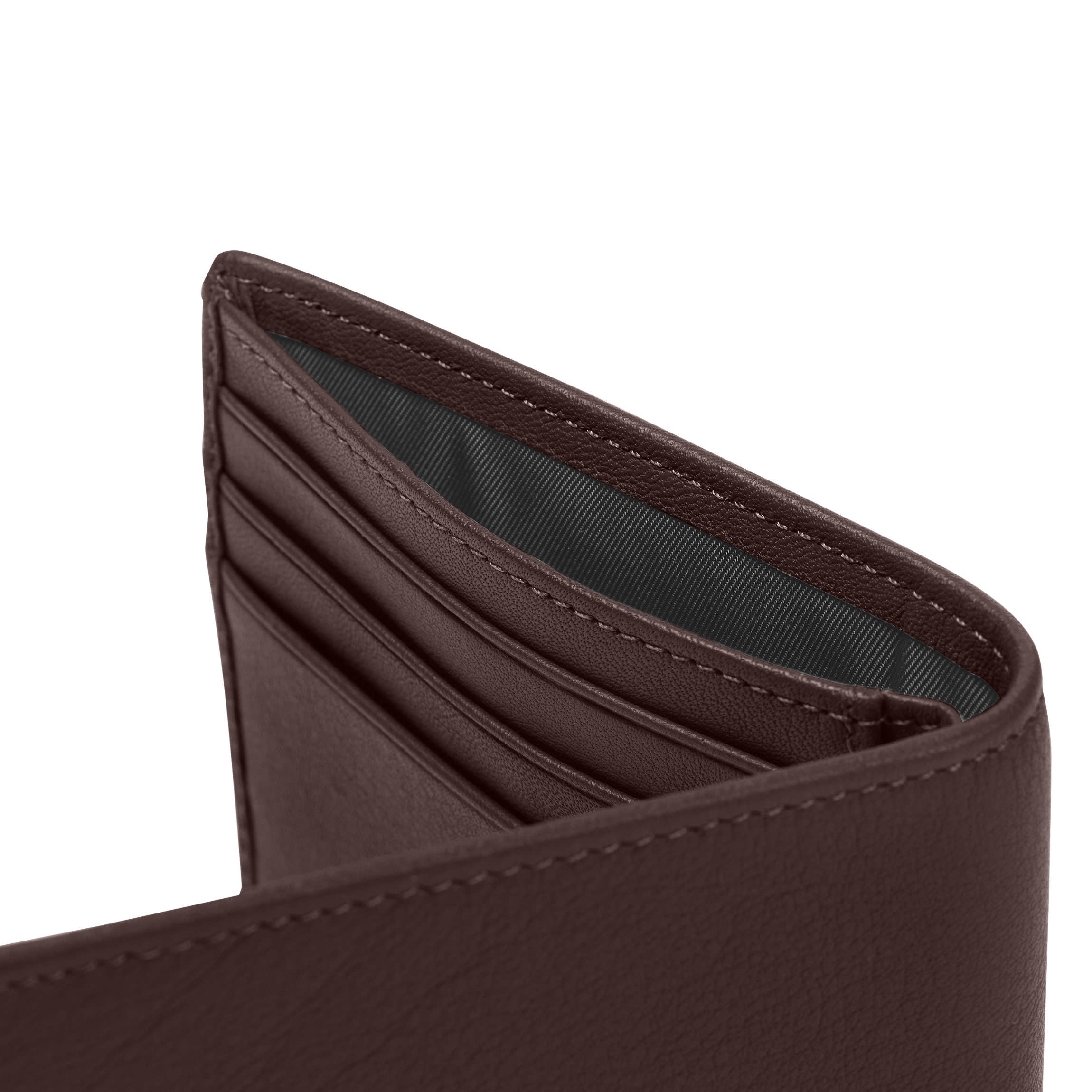 Thin Bifold Wallet RFID Brown - Image 9