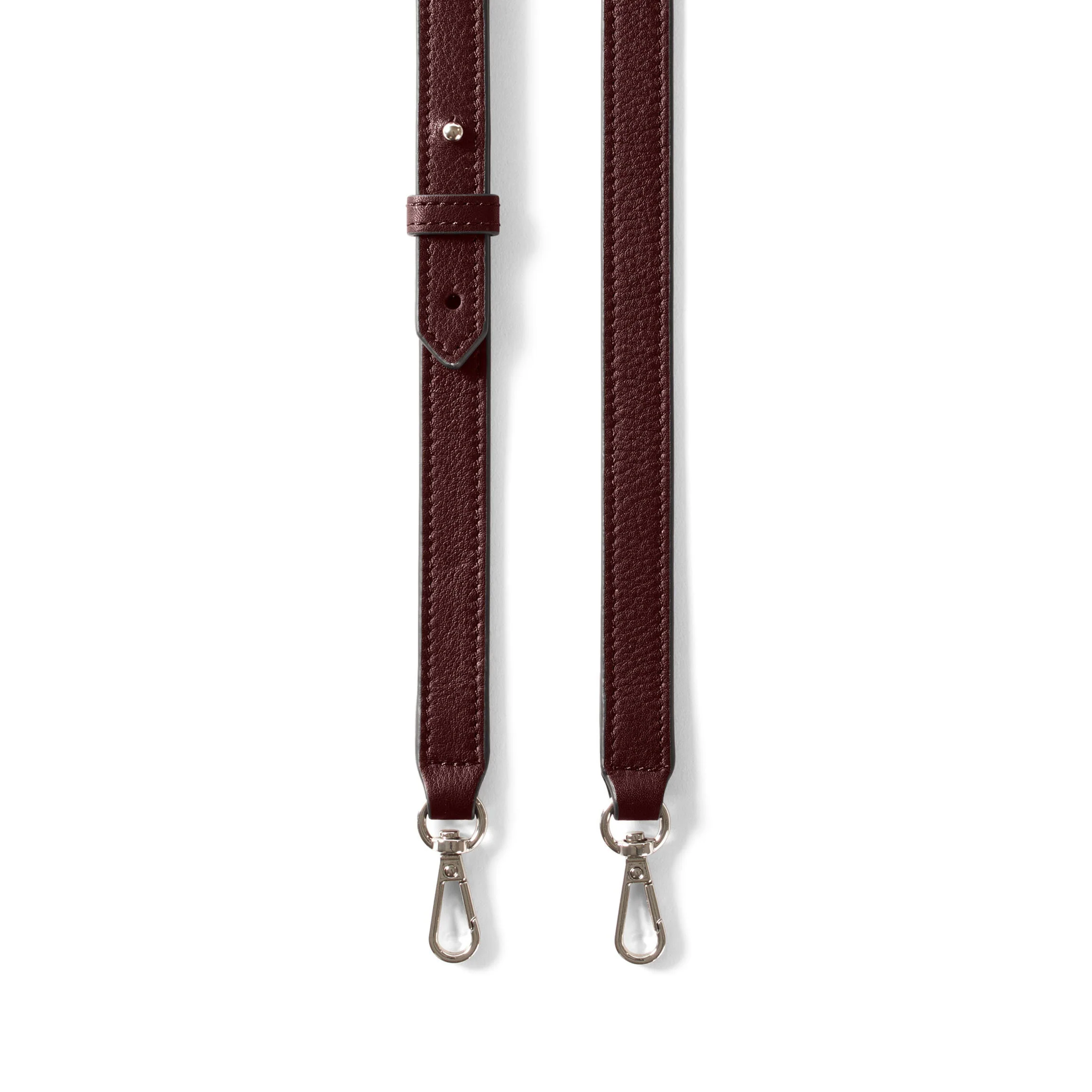 Thin Long Crossbody Strap Bordeaux - Image 2