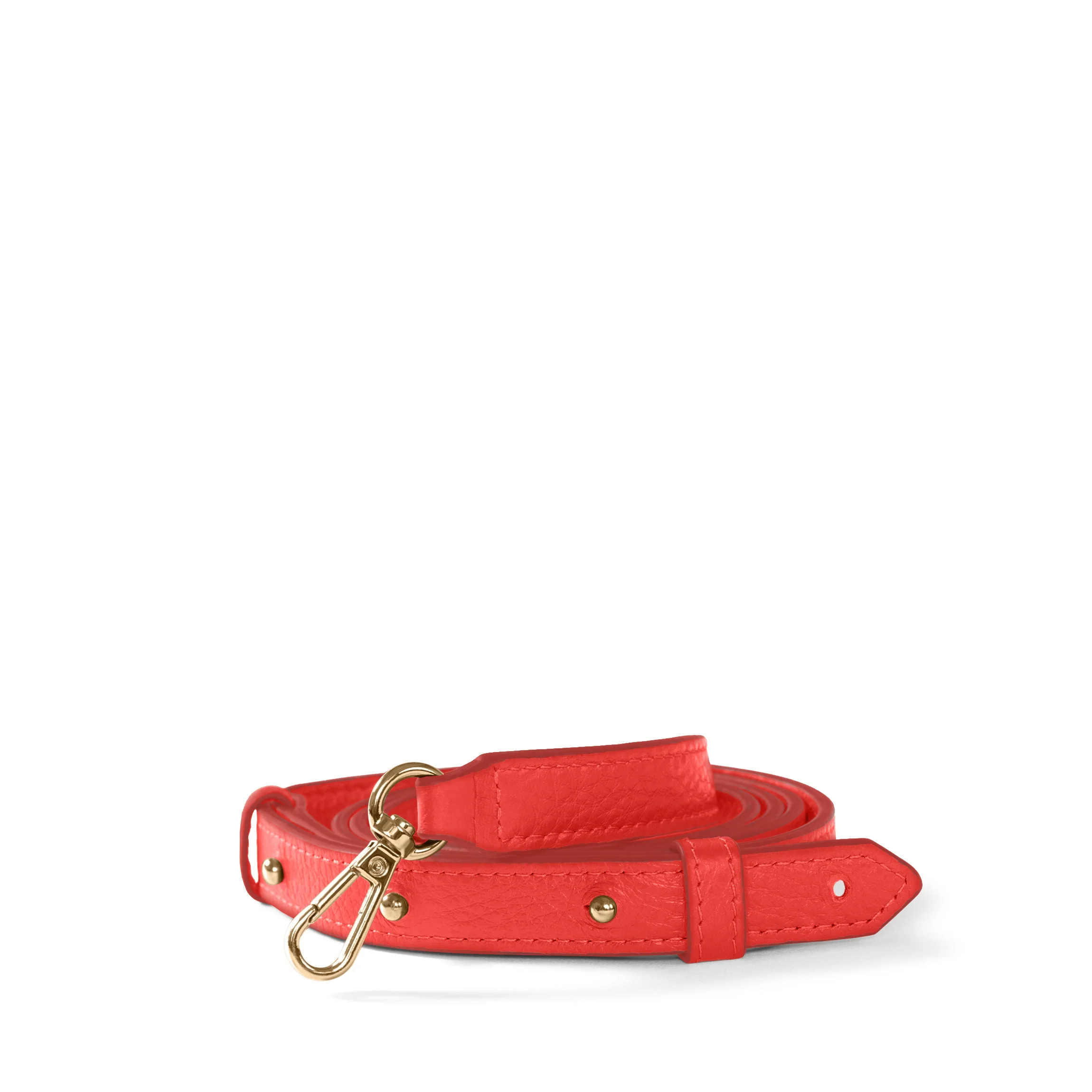 Thin Long Crossbody Strap Buoy Red