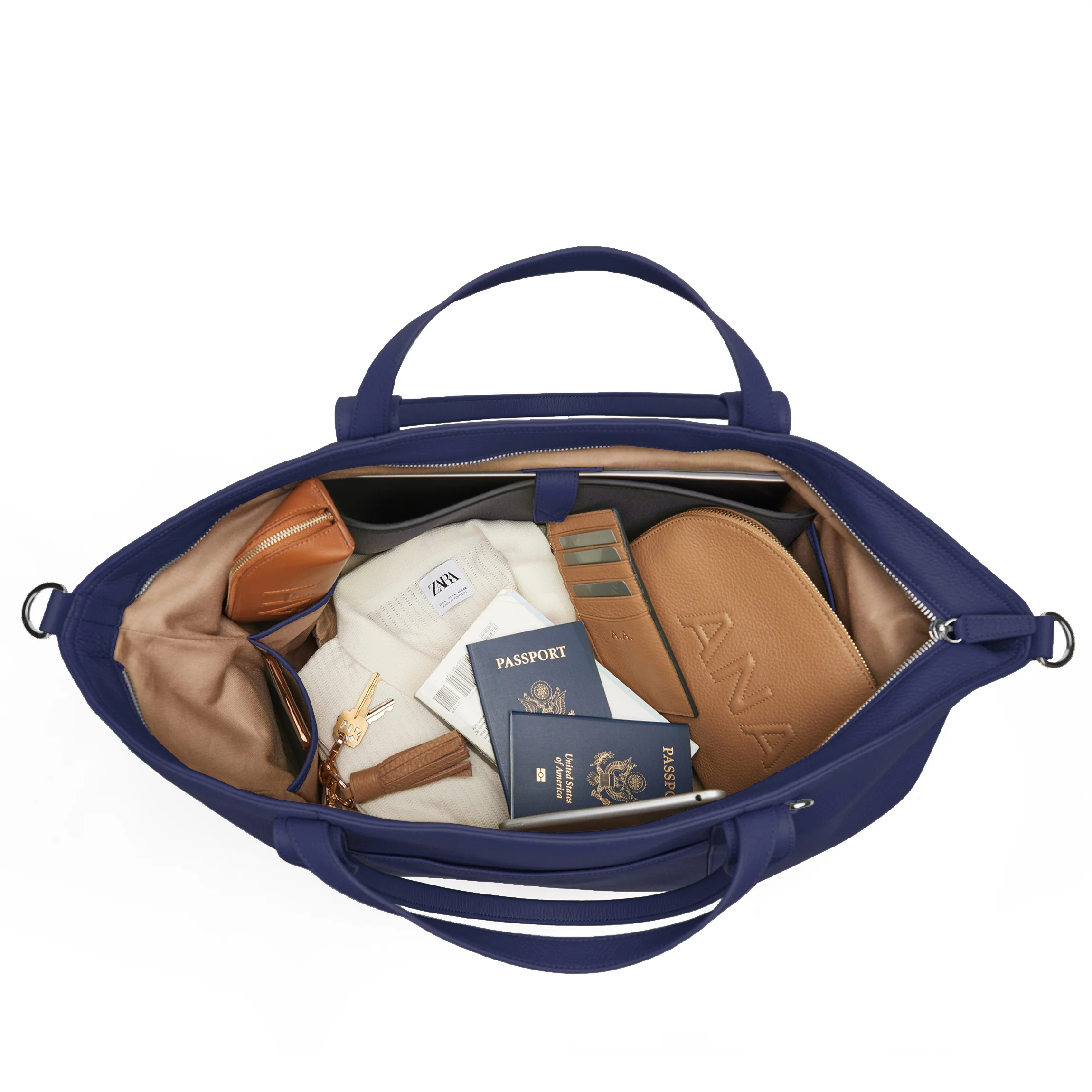 Transit Travel Tote Regatta Blue - Image 3