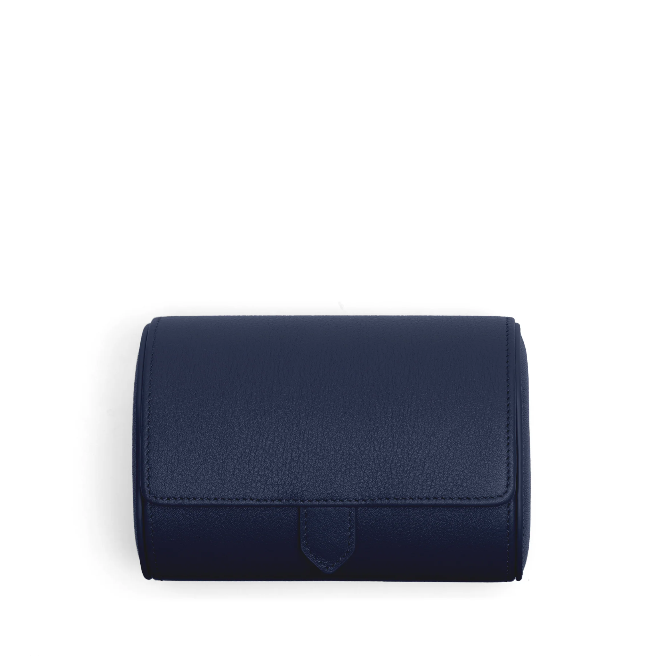 Travel Double Watch Roll Navy Blue