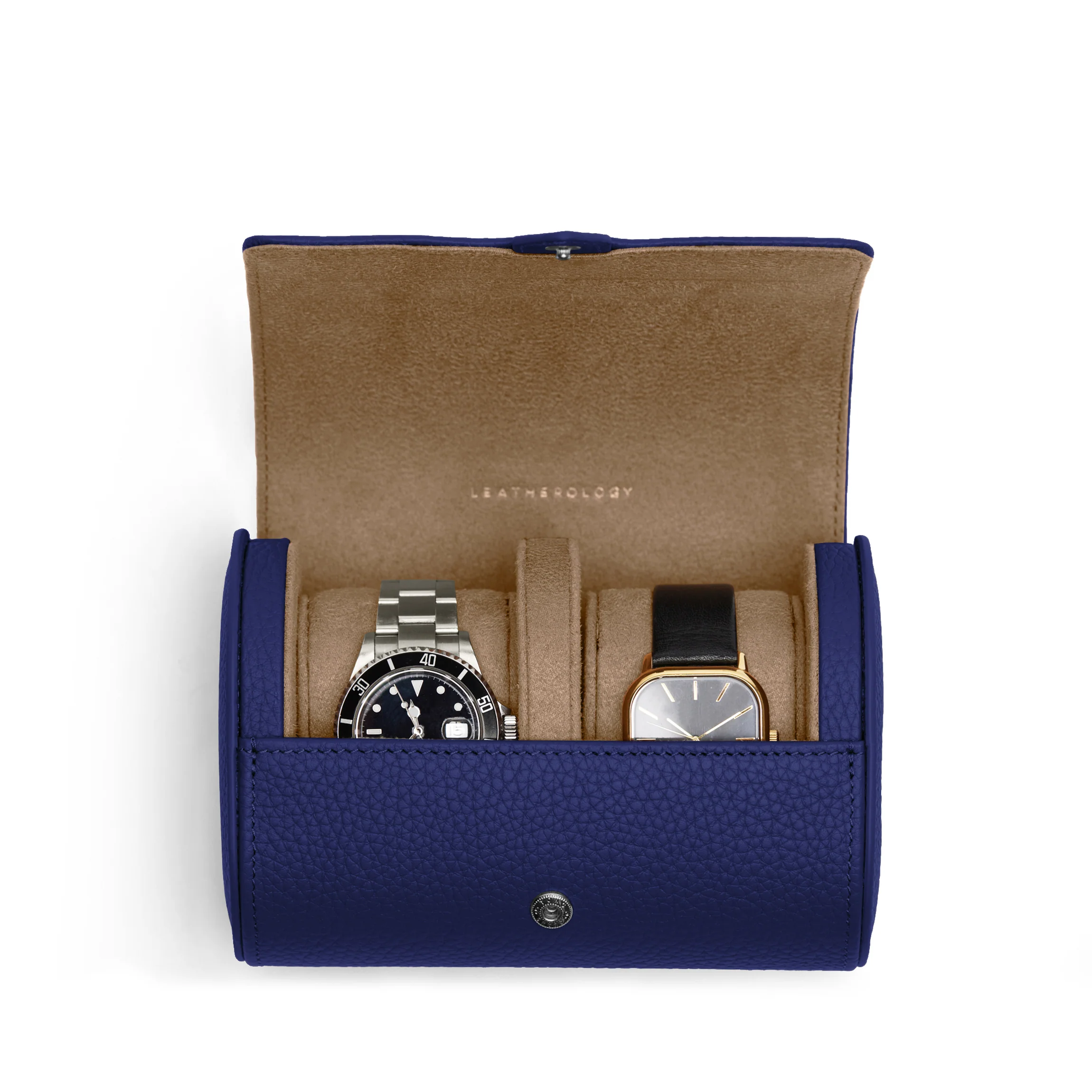Travel Double Watch Roll Regatta Blue - Image 3