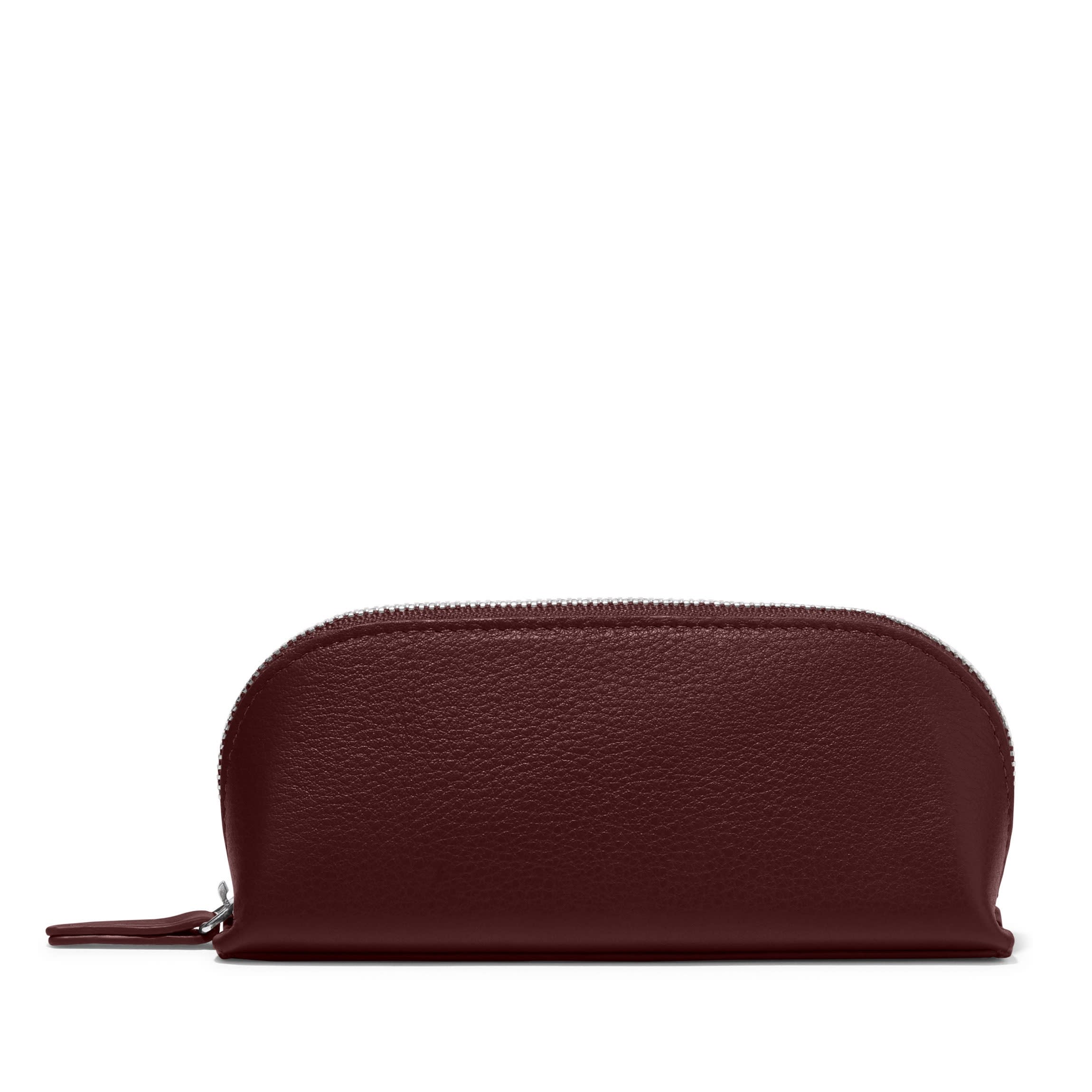 Travel Makeup Pouch Bordeaux