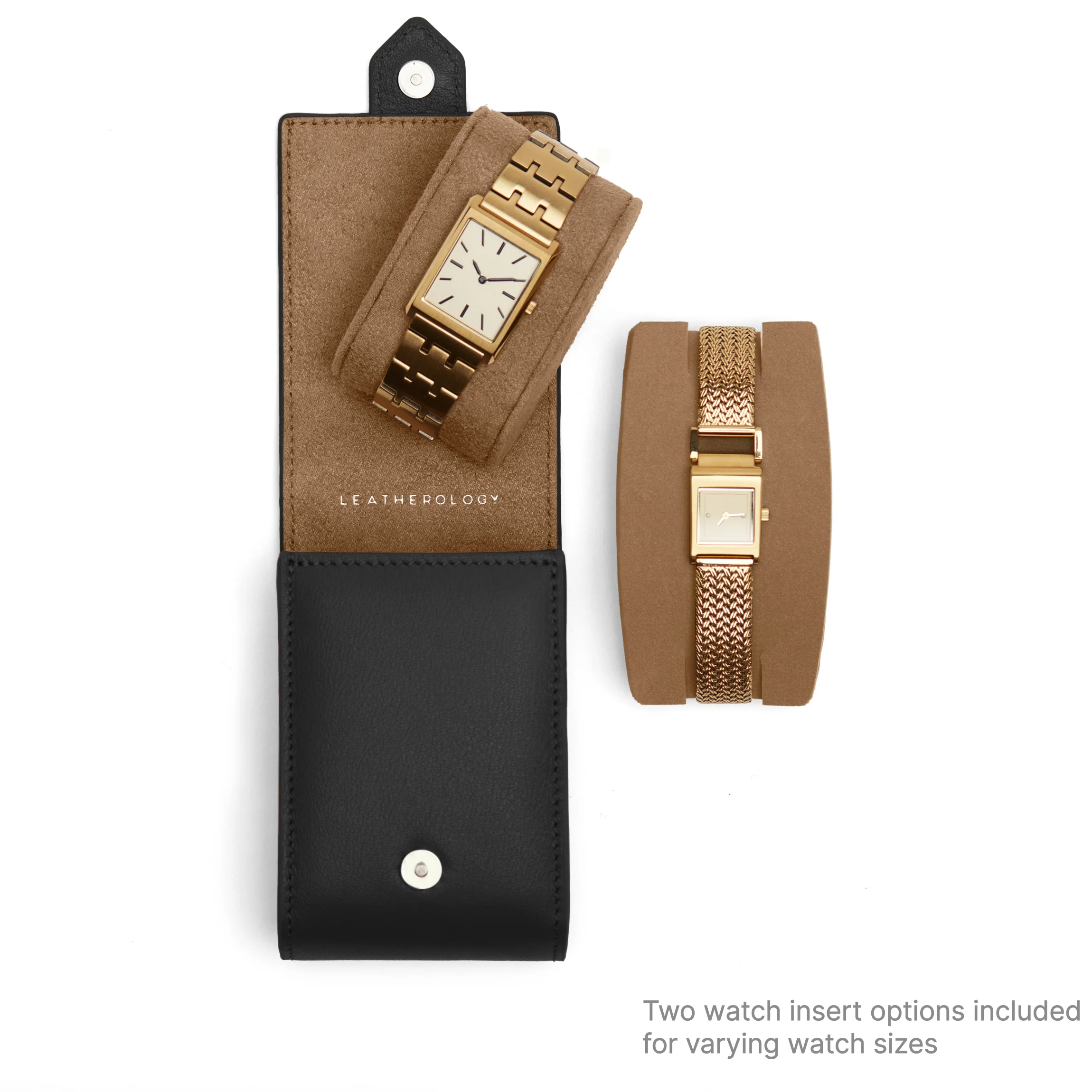 Travel Single Watch Pouch Black Onyx - Image 3