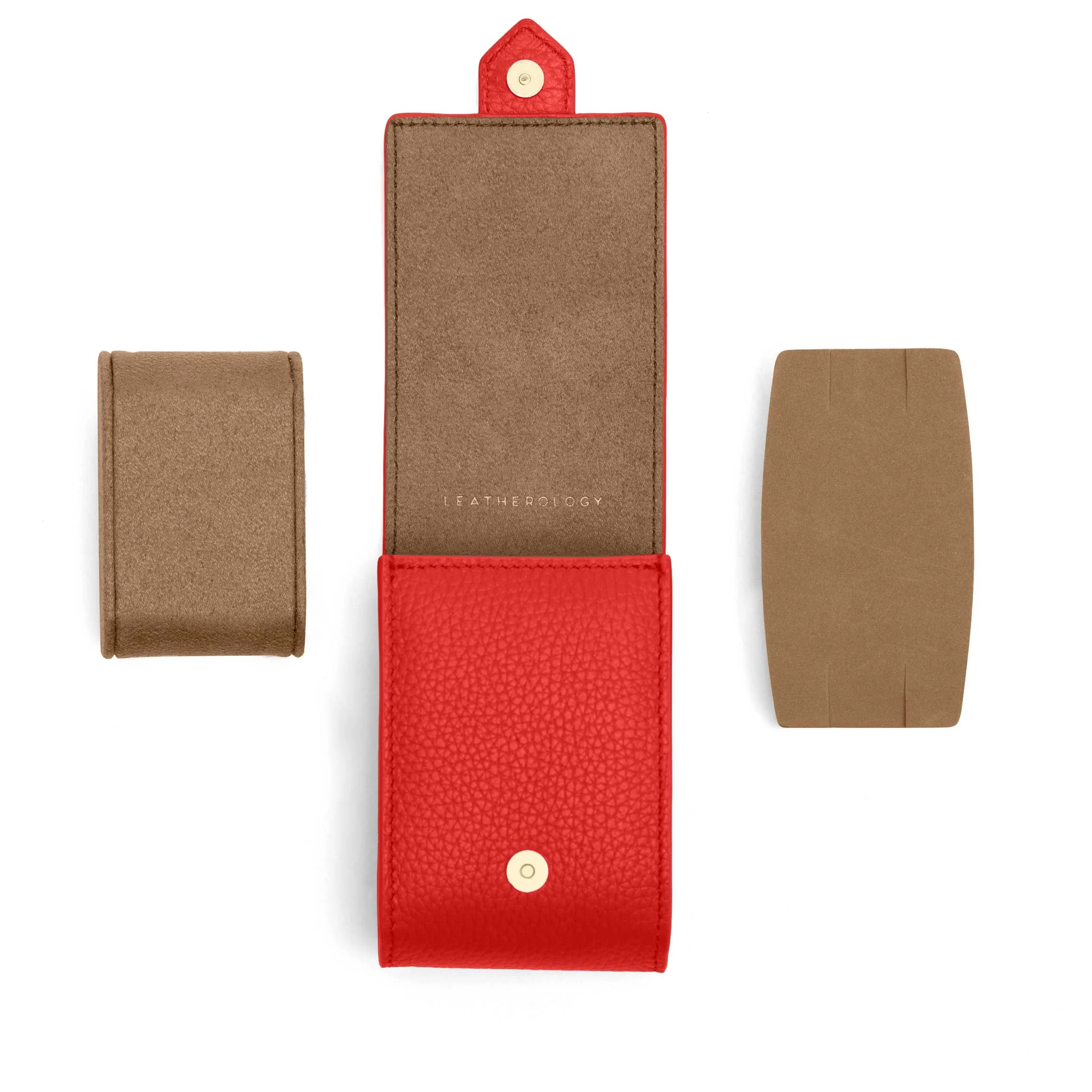 Travel Single Watch Pouch Buoy Red - Image 4