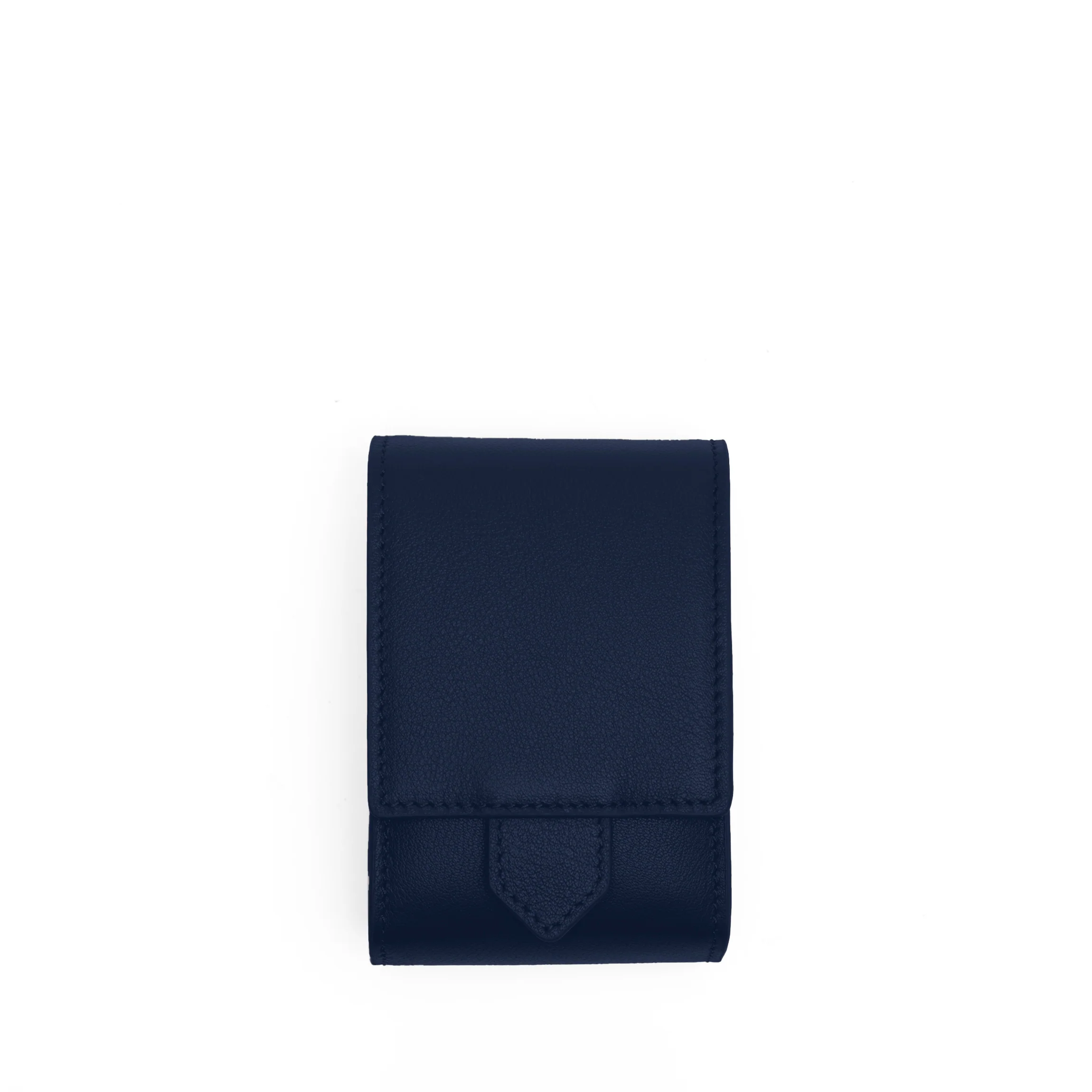 Travel Single Watch Pouch Navy Blue