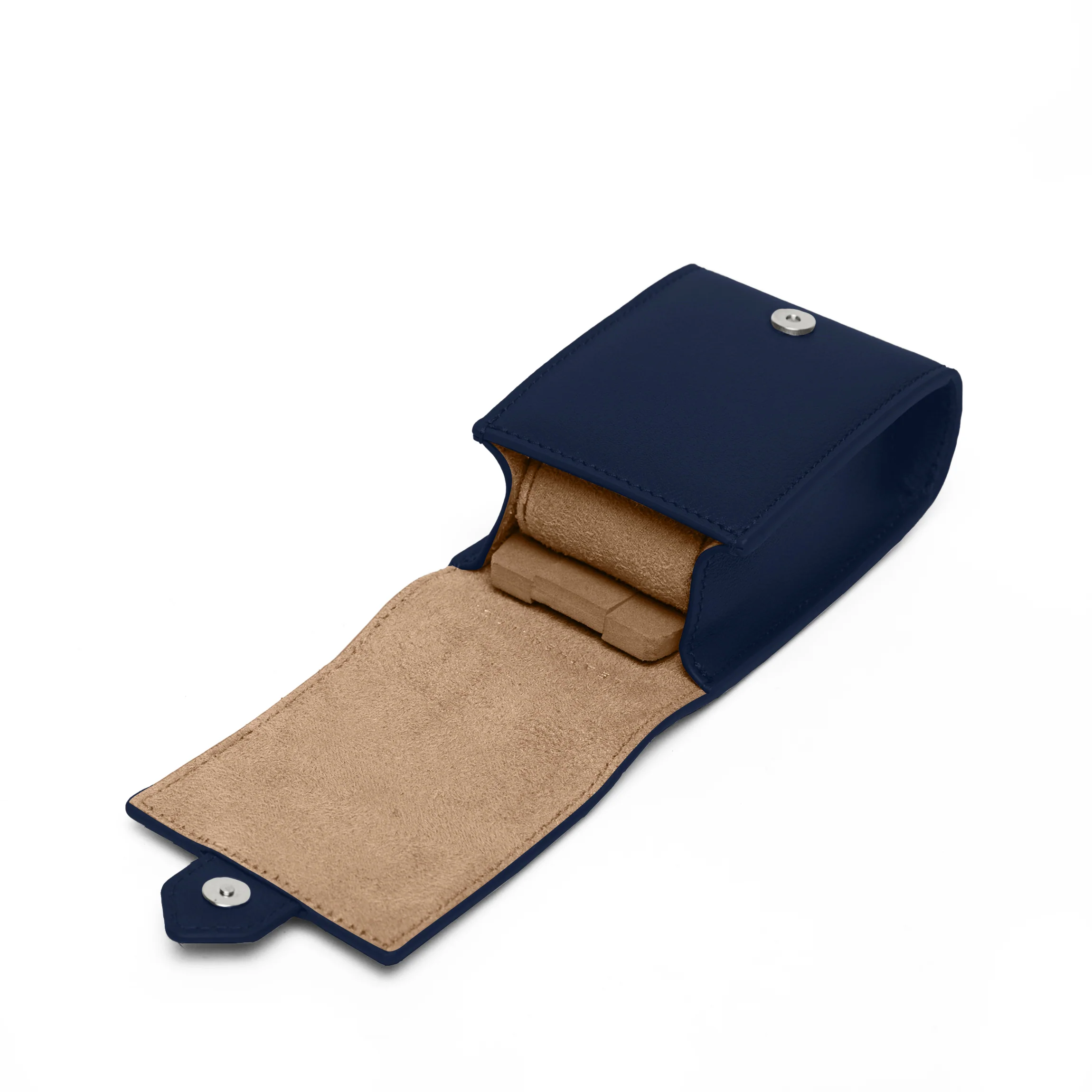 Travel Single Watch Pouch Navy Blue - Image 5