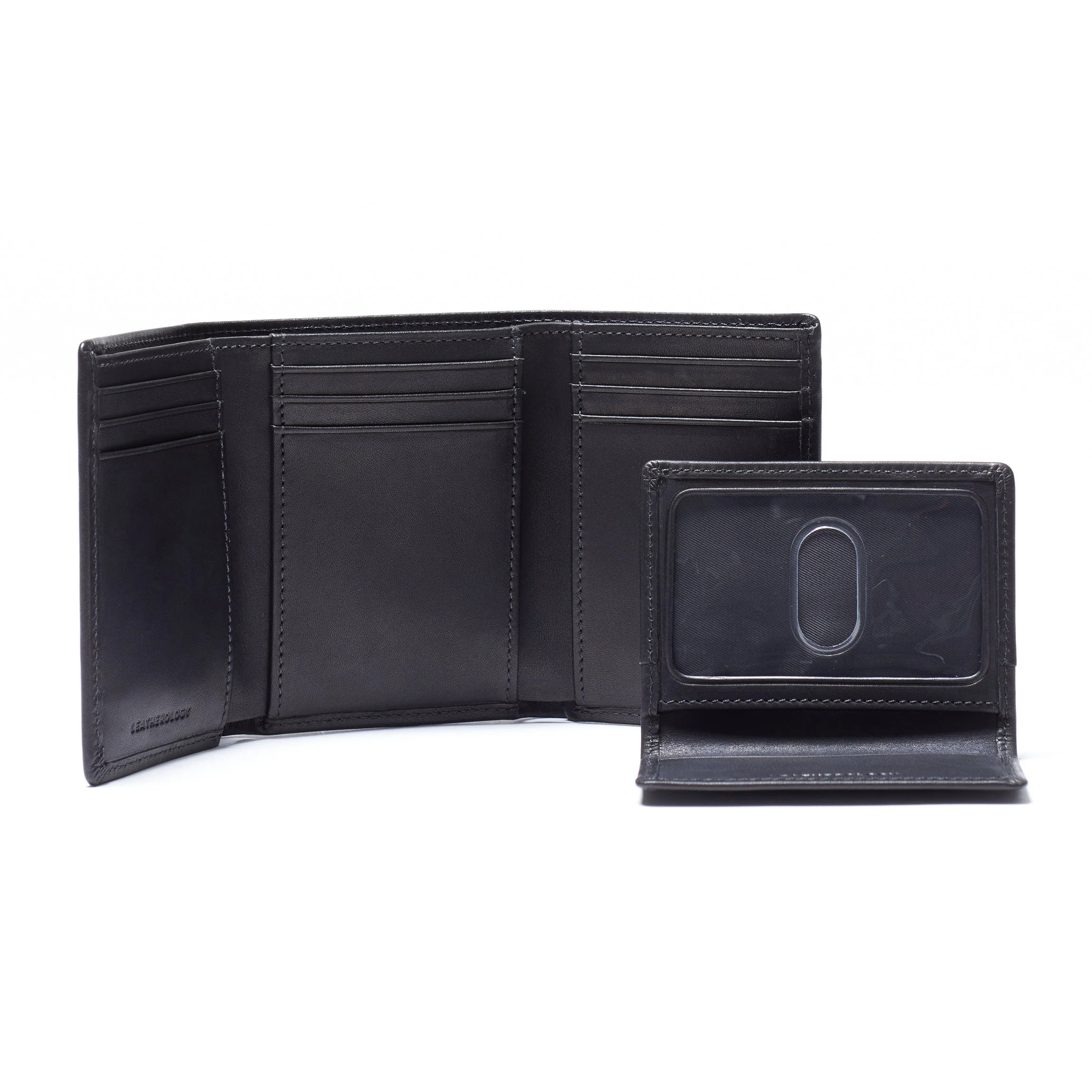 Trifold with Card Wallet Black Oil - Image 4