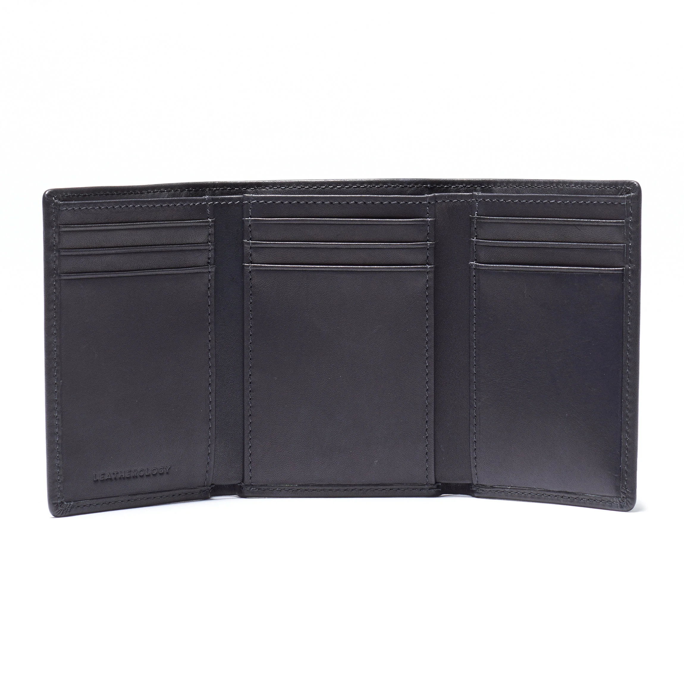 Trifold with Card Wallet Black Oil - Image 5
