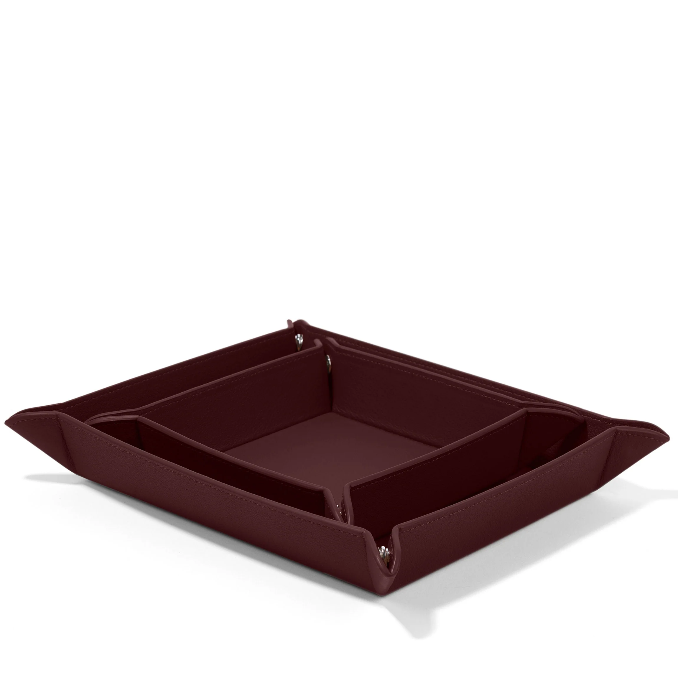 Valet Tray Set Bordeaux