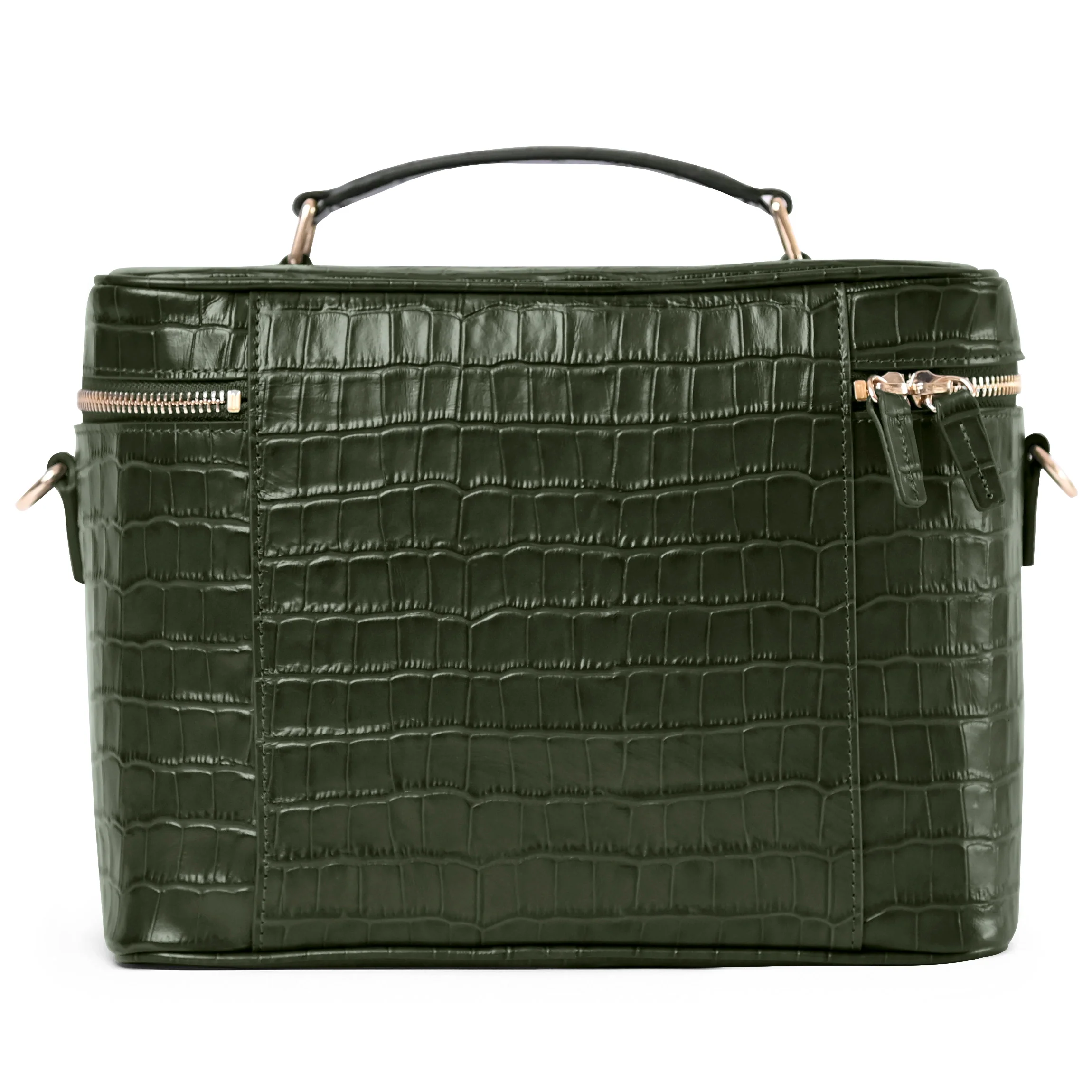 XL Train Case Forest Croc - Image 5