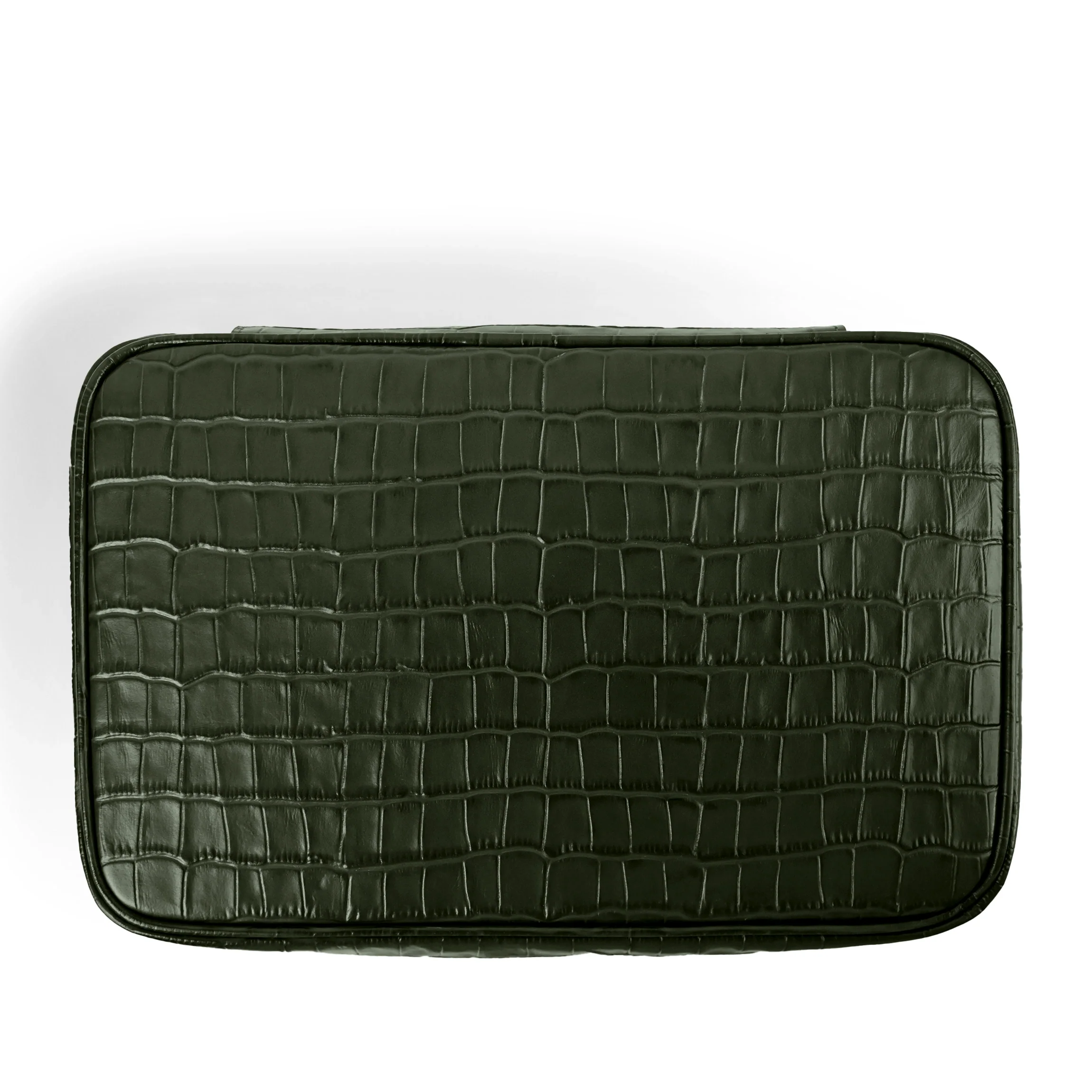 XL Train Case Forest Croc - Image 8