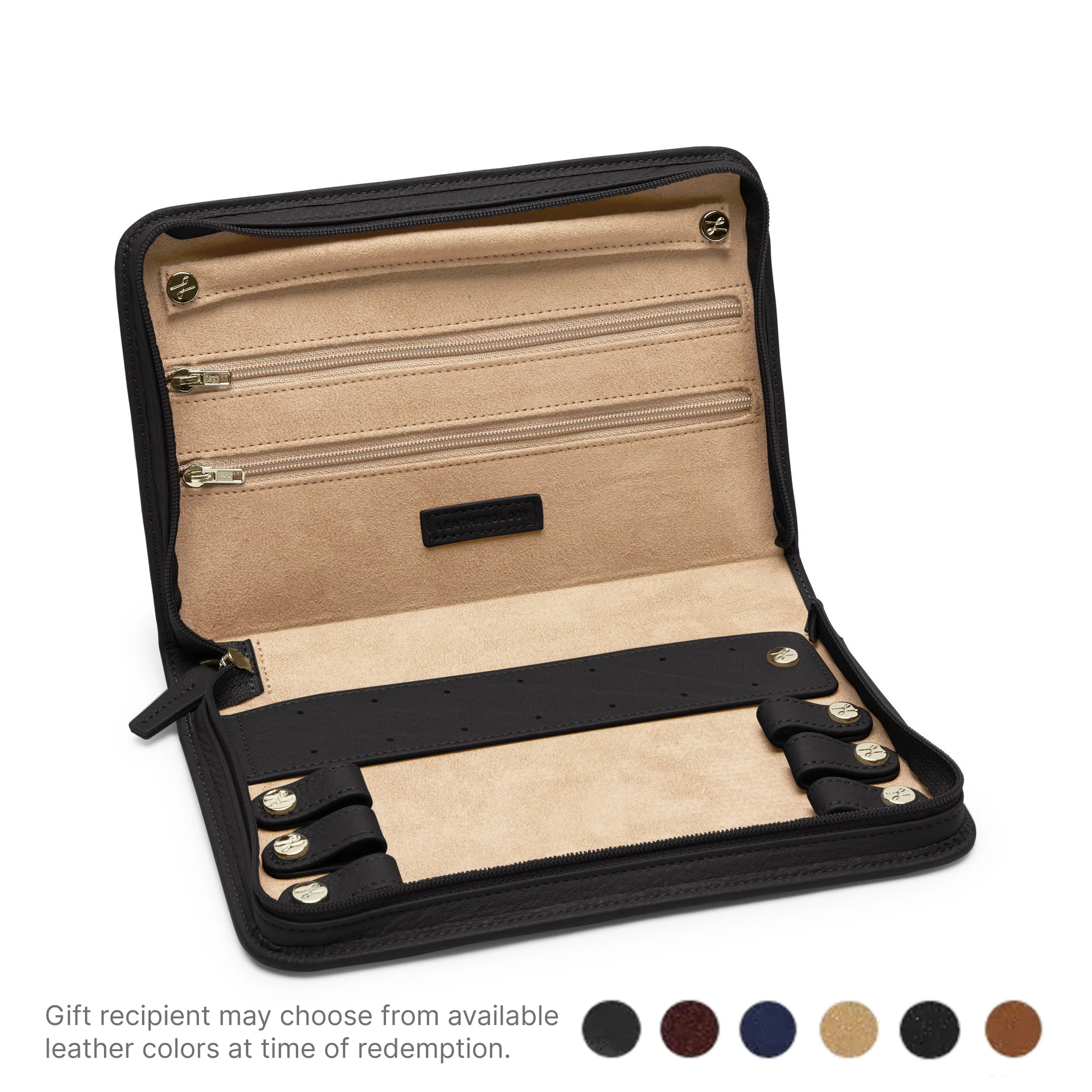 Yours, Truly Large Jewelry Case Gift Set Leather - Image 3
